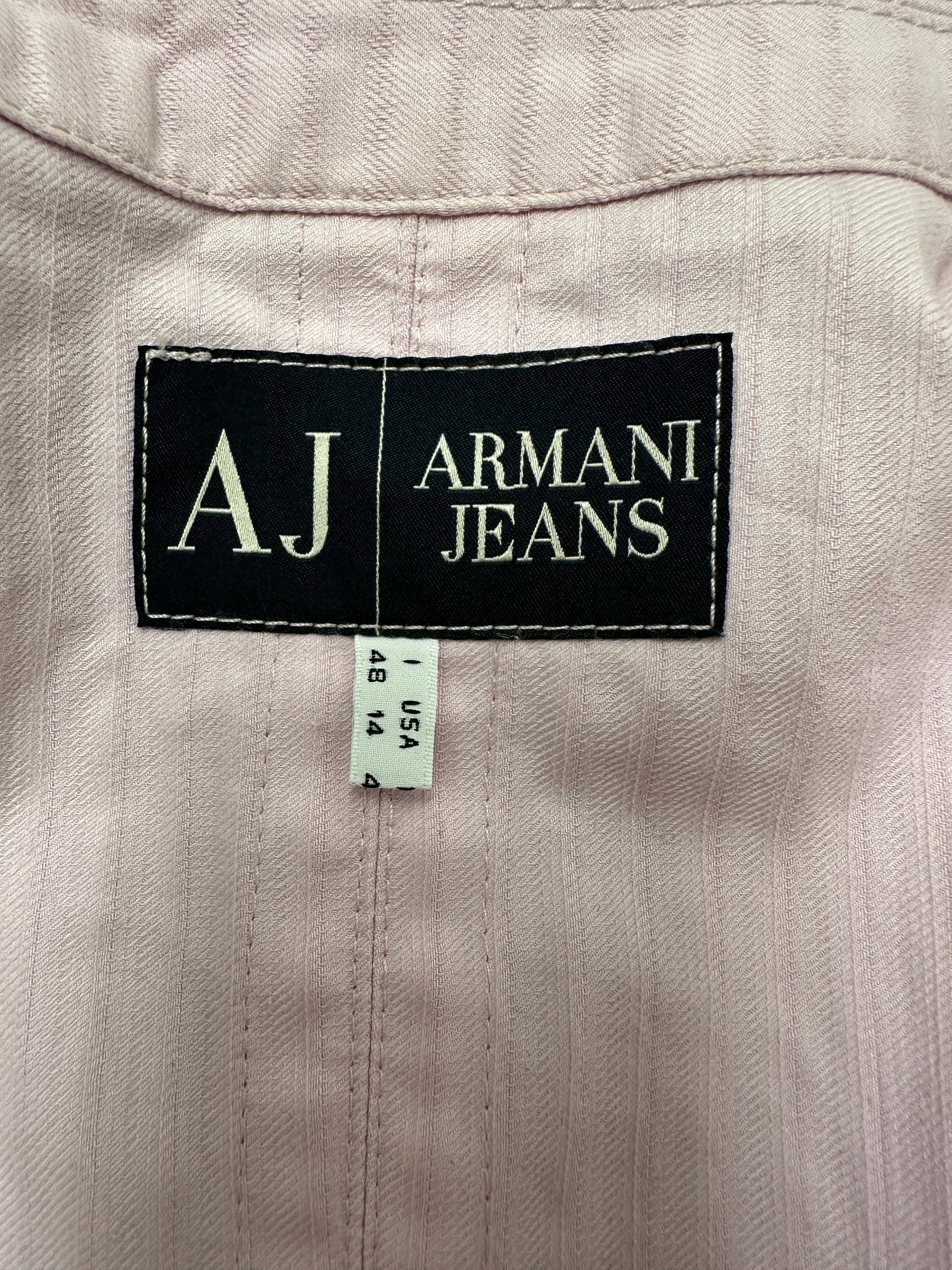 Armani Jeans jeans pink blazer - size 44