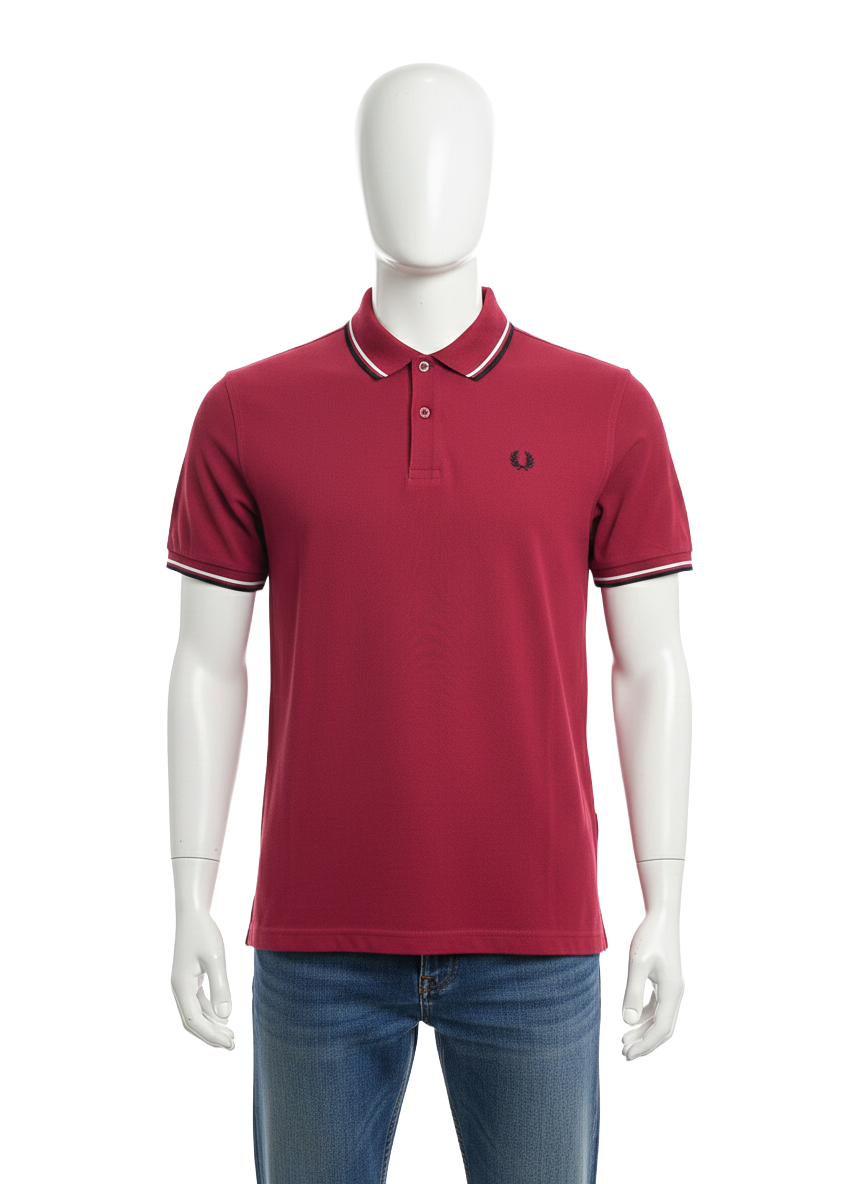 Fred Perry red classic polo shirt - size XL