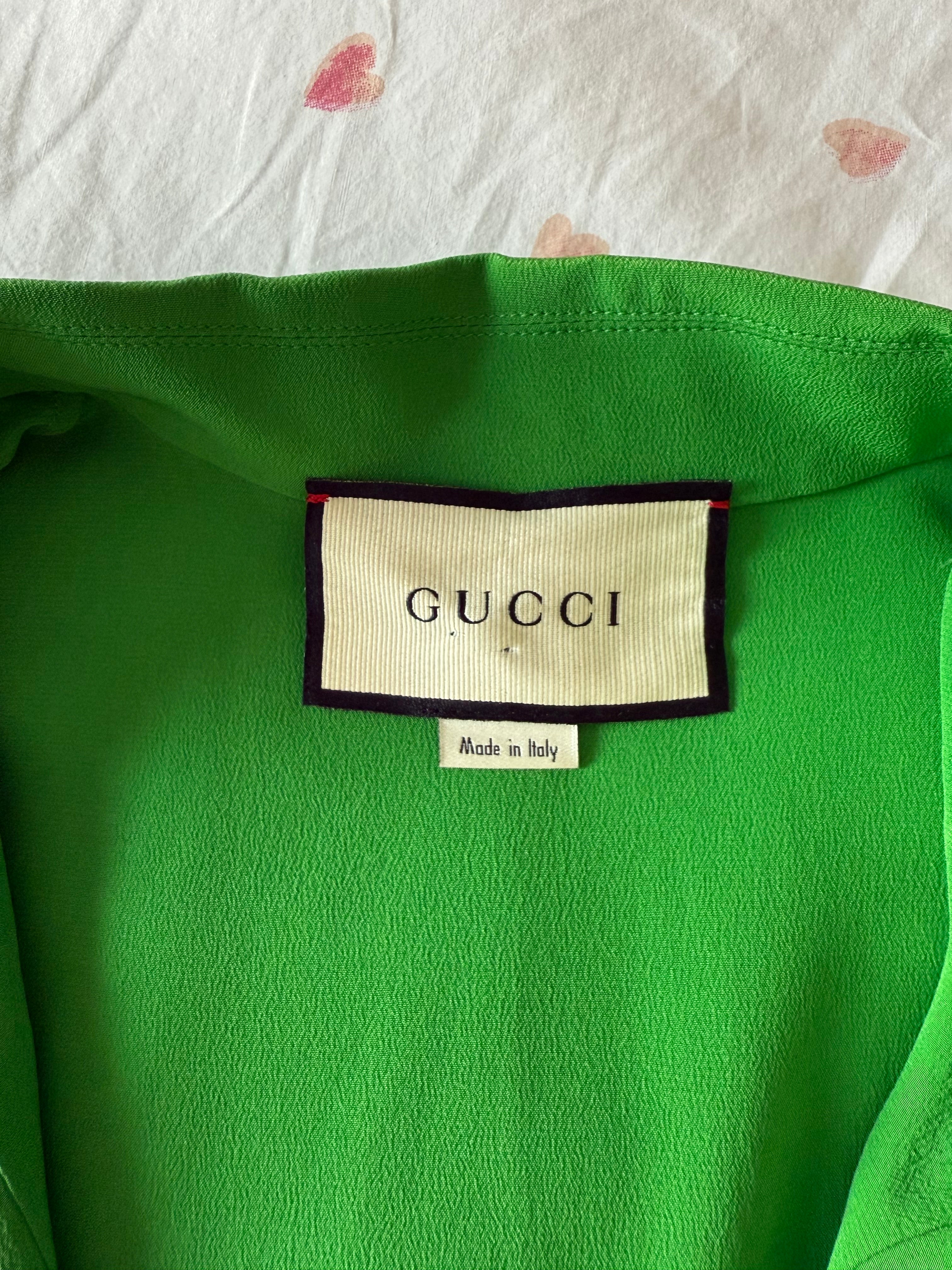 Gucci green shirt - size 36