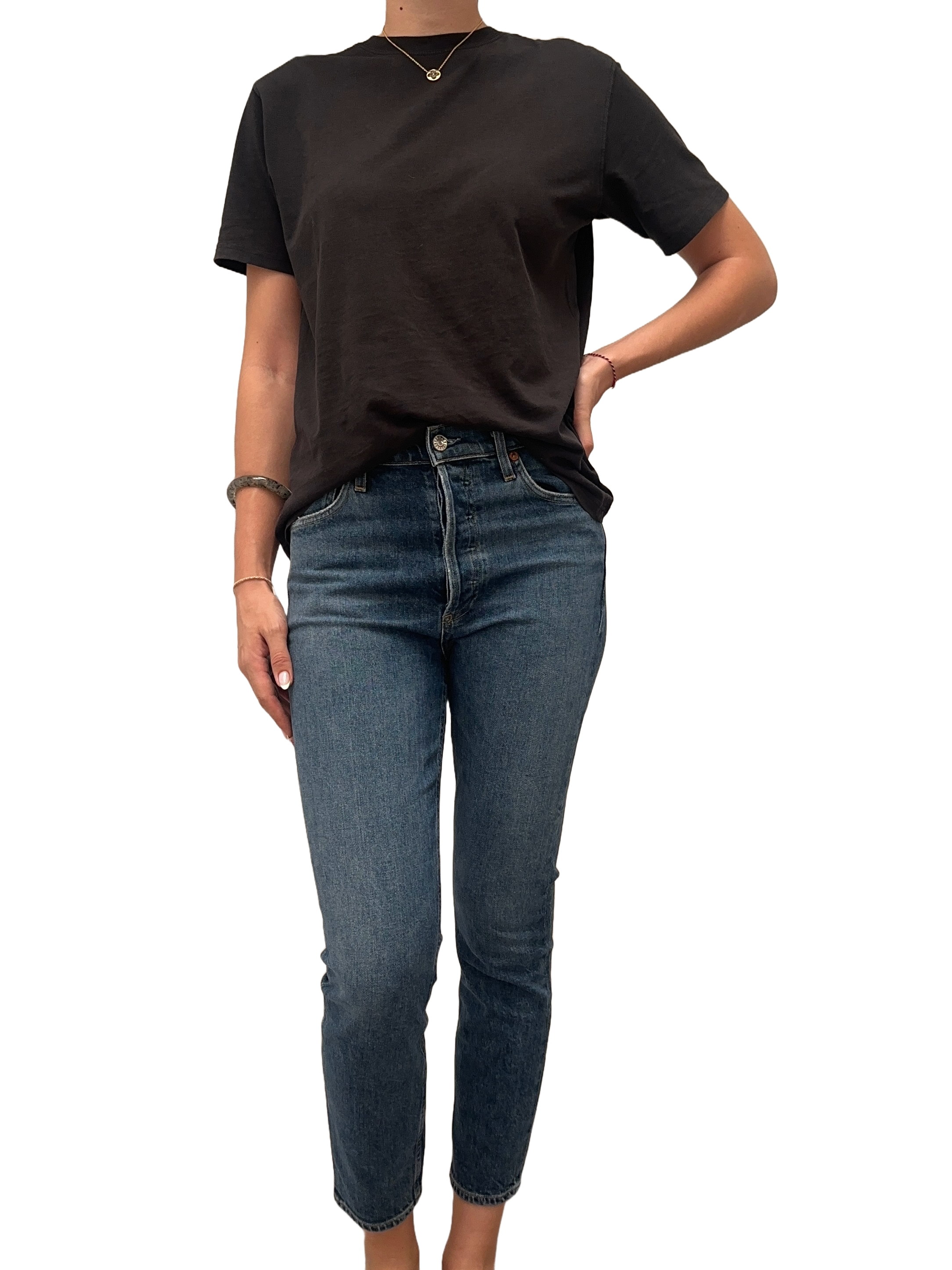 Agolde Nico high rise blue jean - size 26