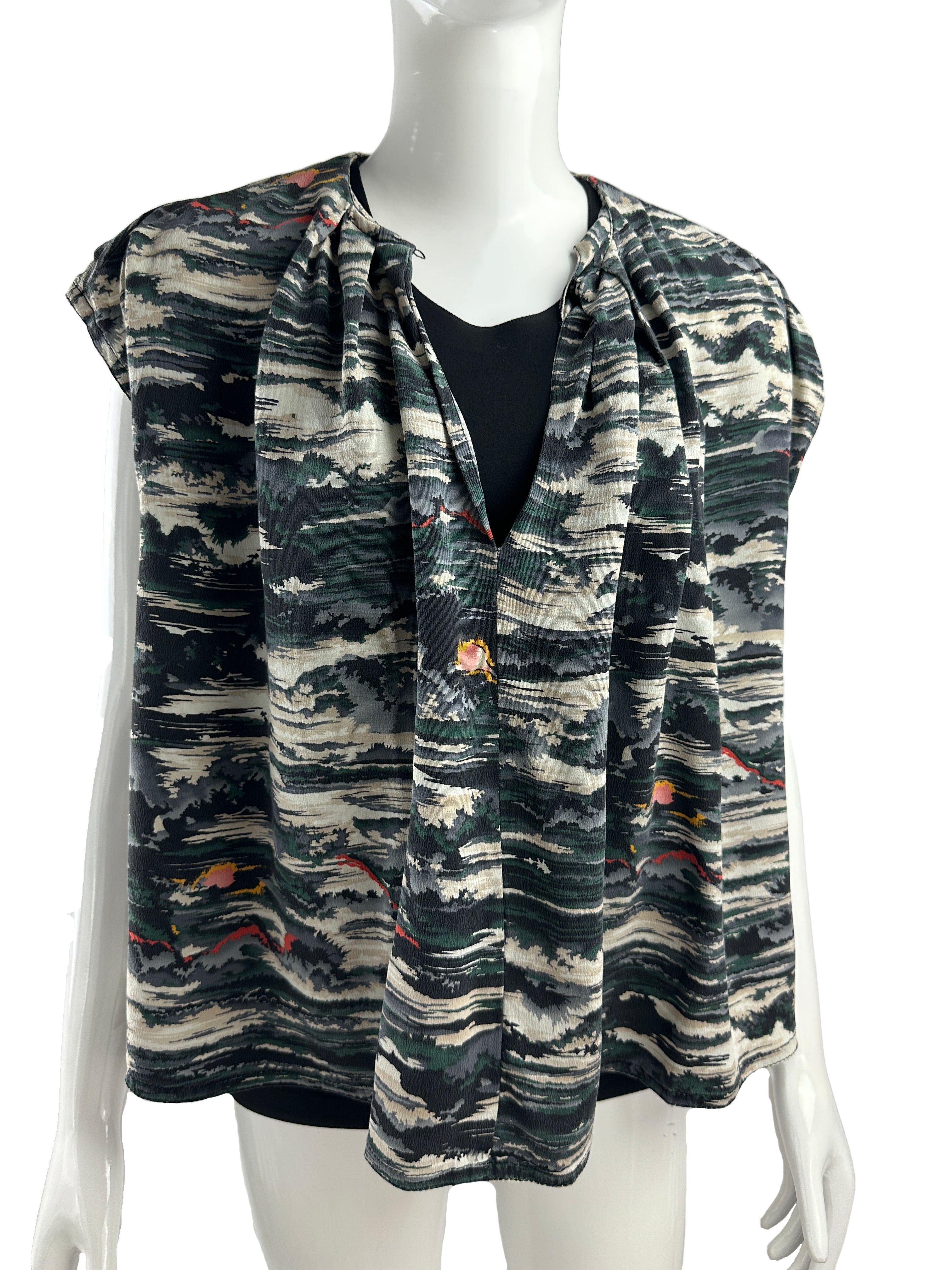 Louis Vuitton silk blouse - size 34