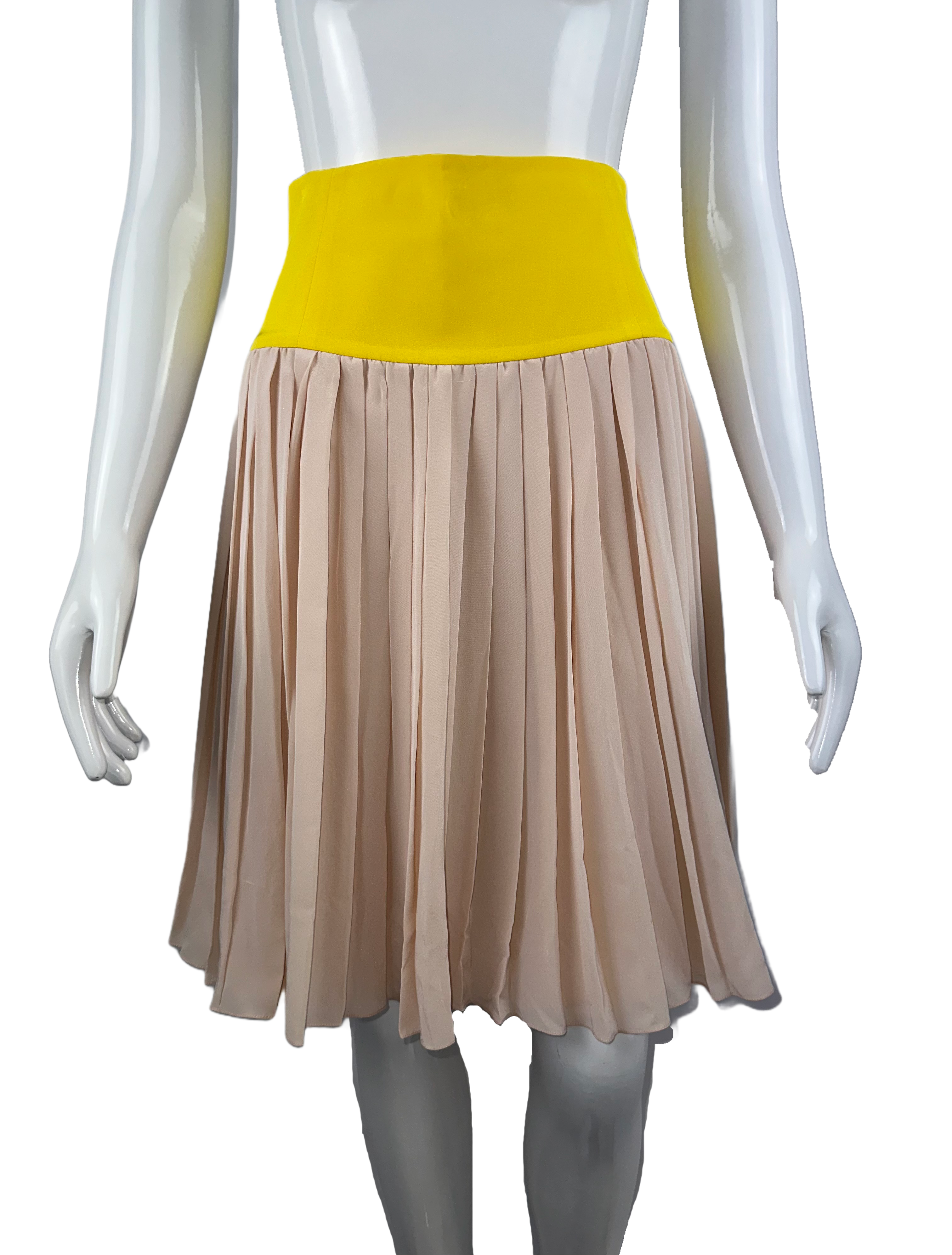 Dior pink and yellow skirt - size 36