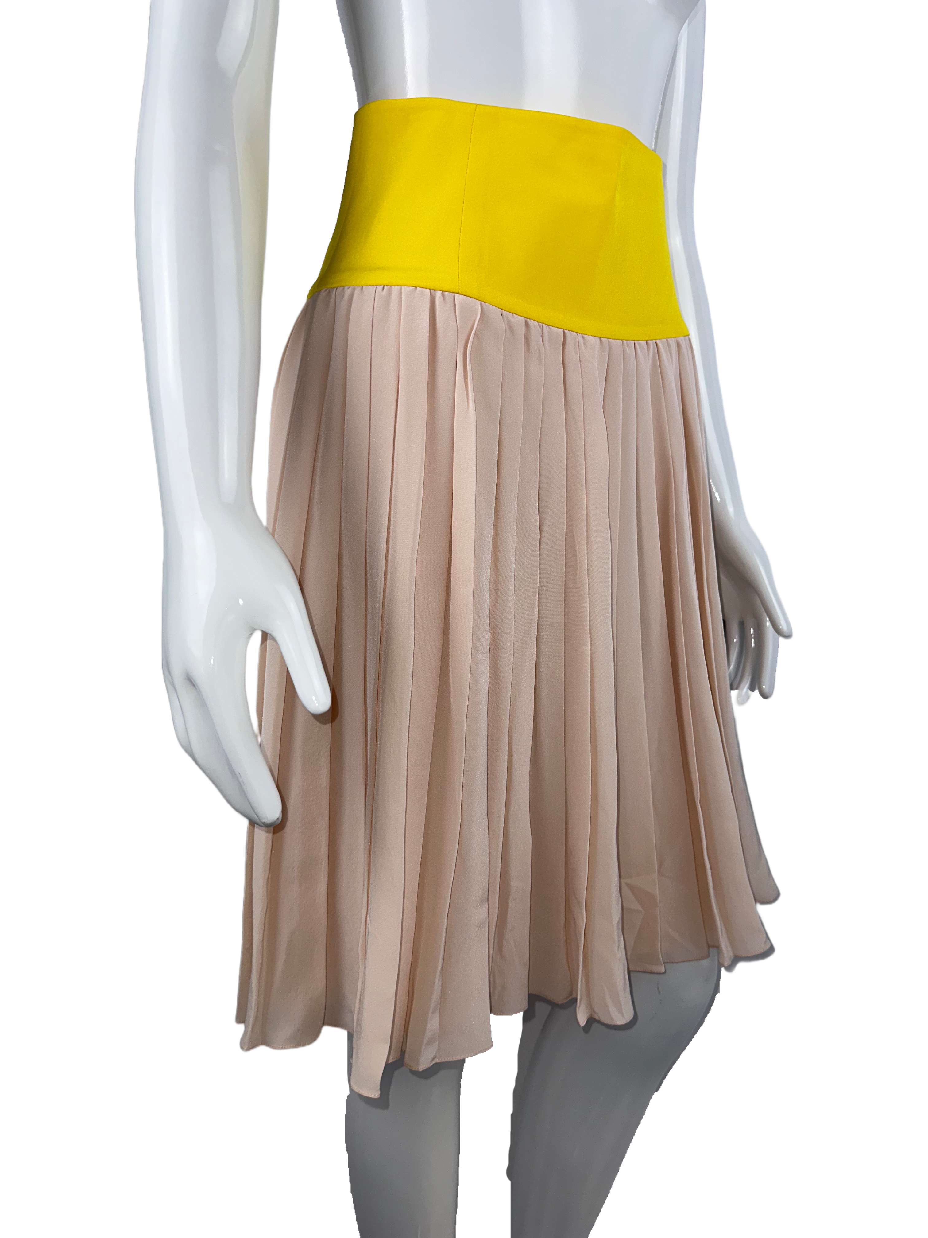 Dior pink and yellow skirt - size 36