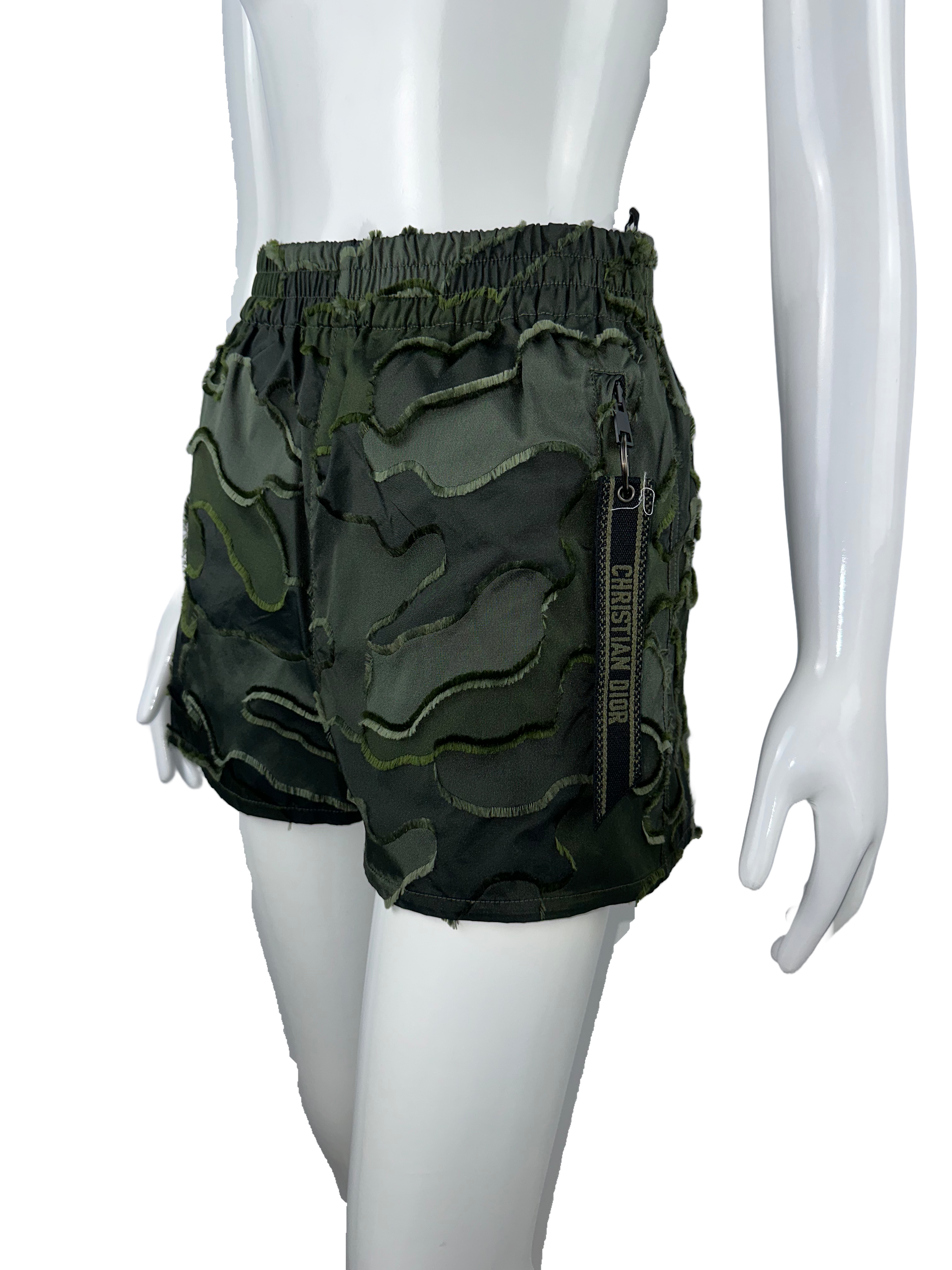 Dior camouflage print shorts - size 34