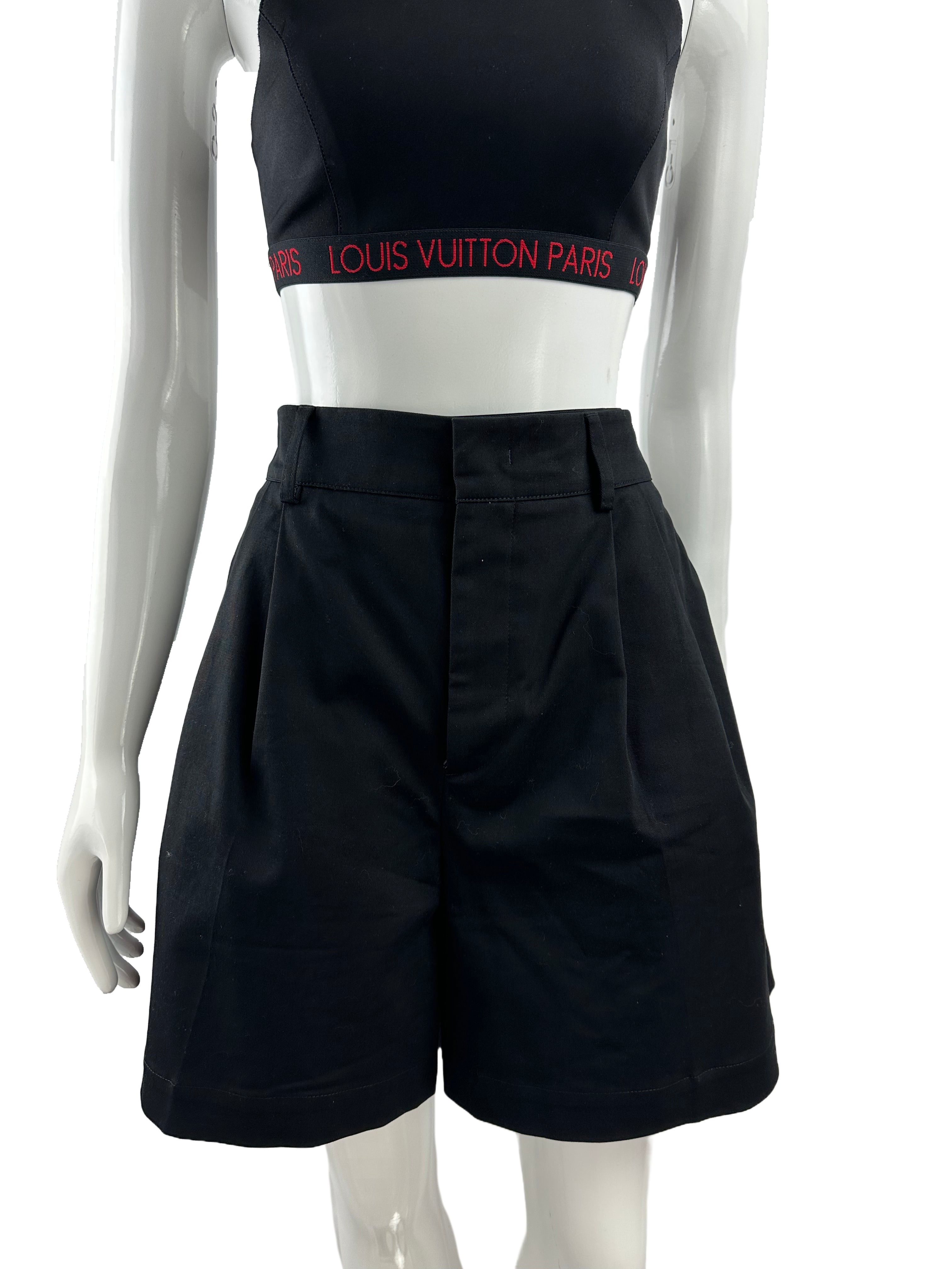 Red Valentino high waist black short - size 44 IT