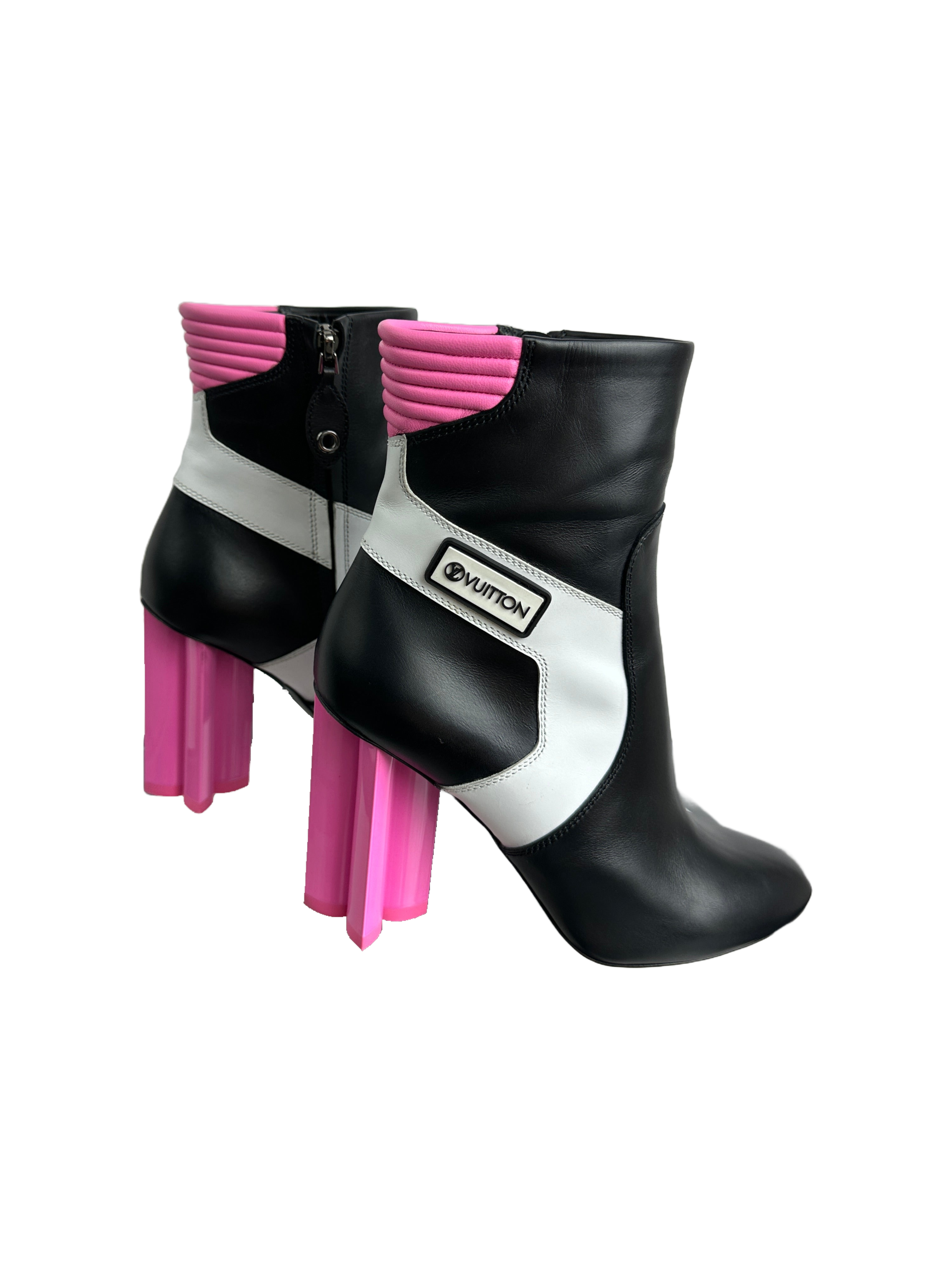 Louis Vuitton silhouette ankle boots - size 37
