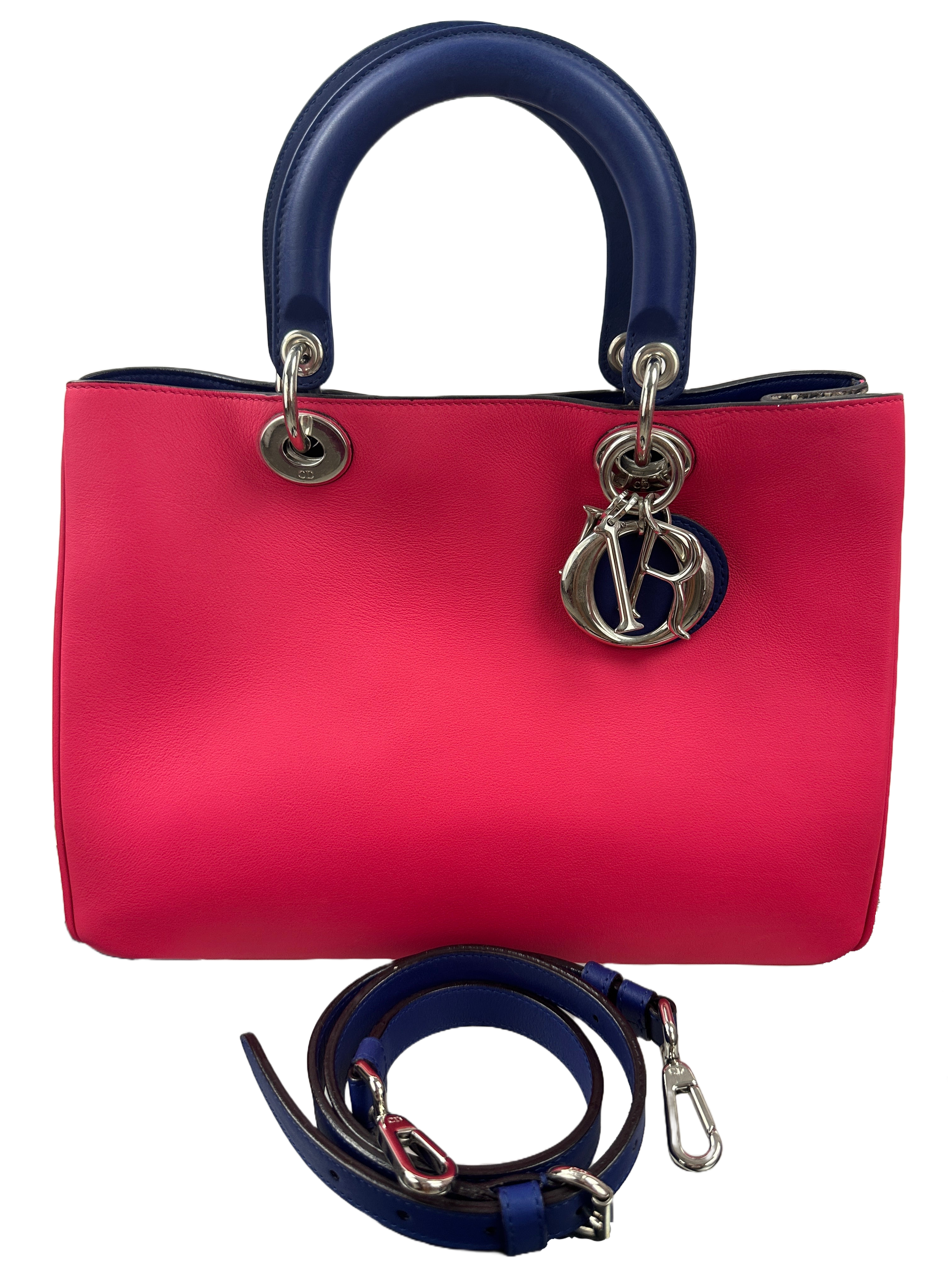 Diorissimo pink blue & python