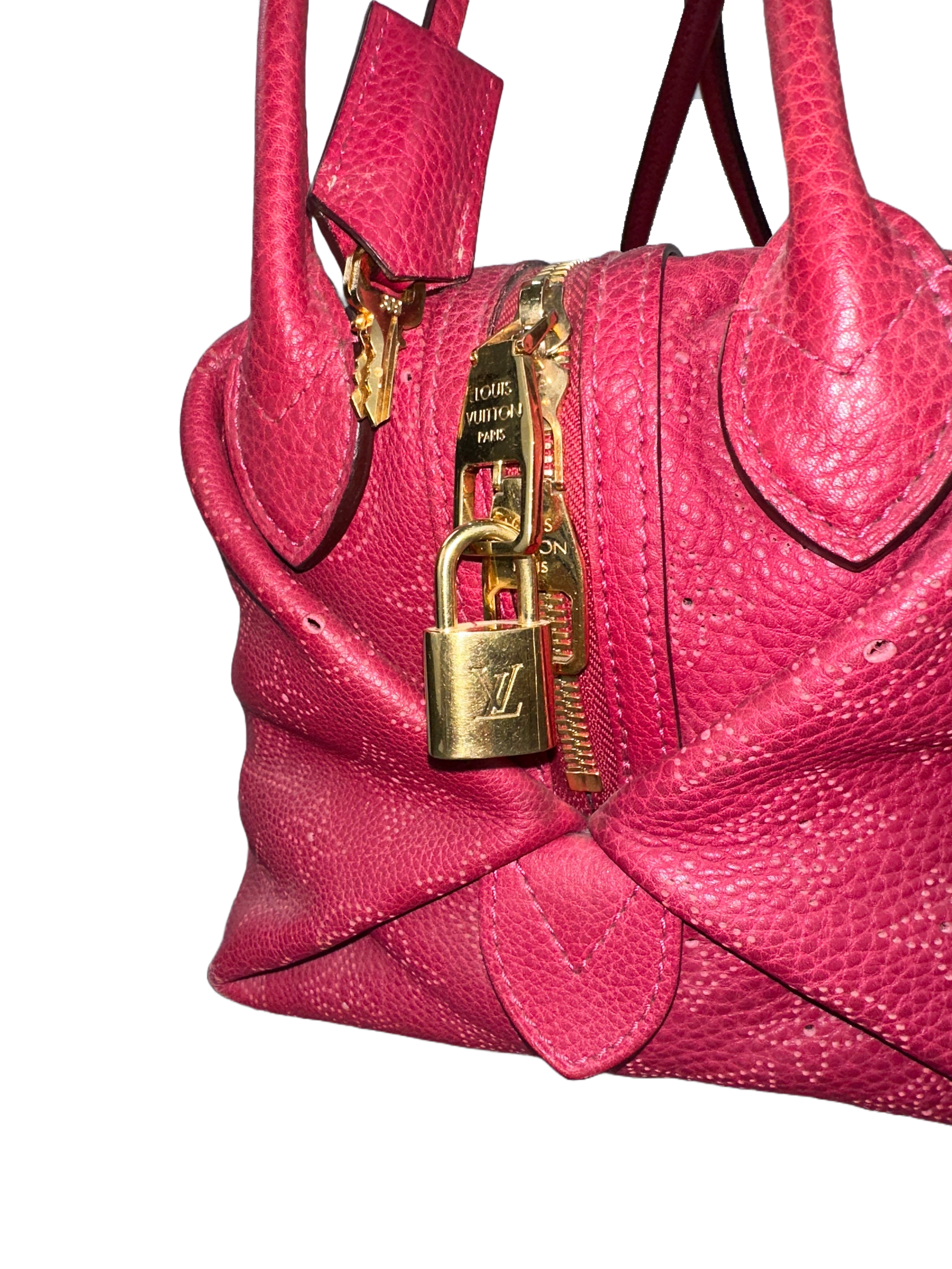 Louis Vuitton Galatea Pm Mahina grenat