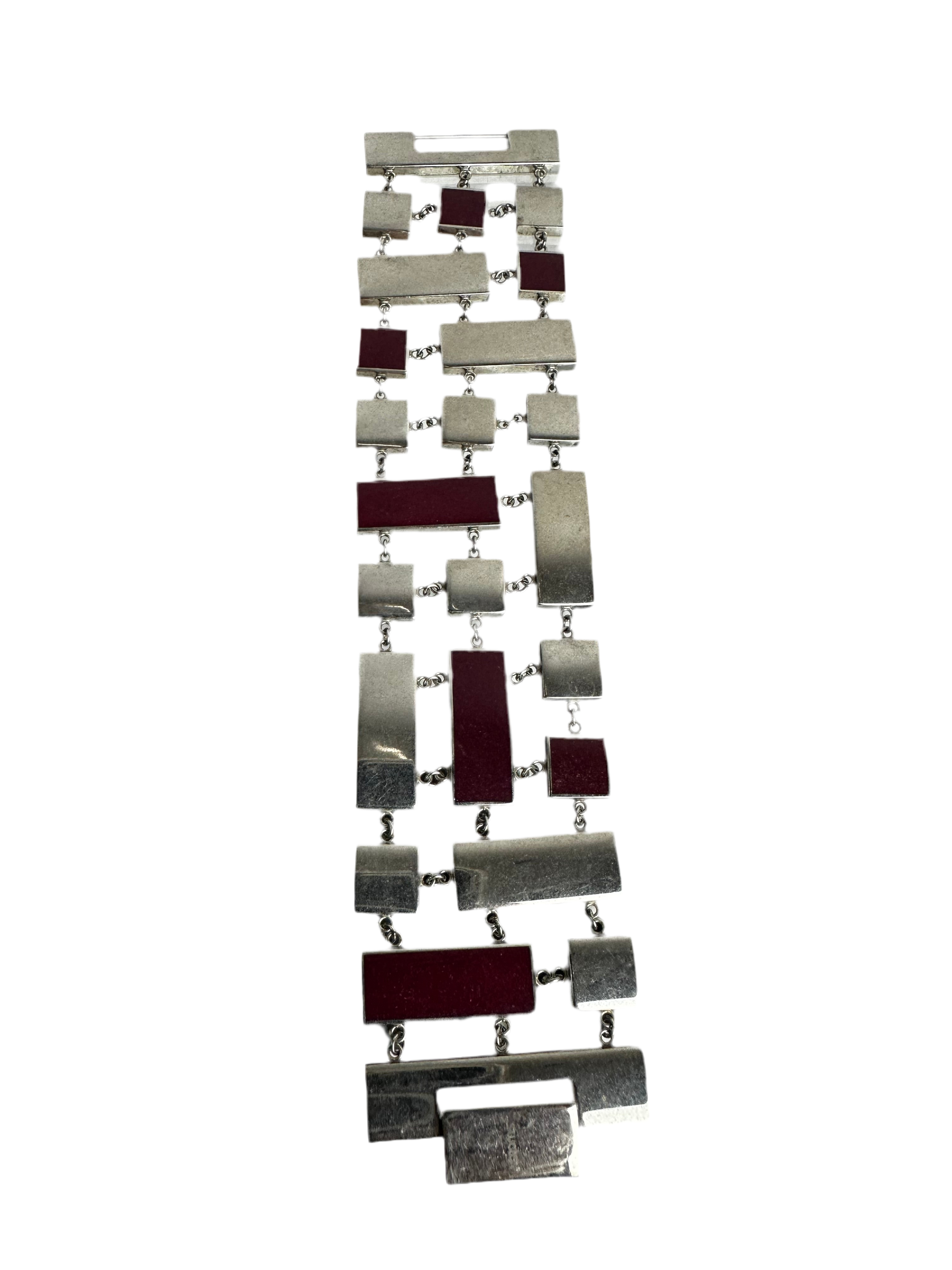 Swatch silver bracelet