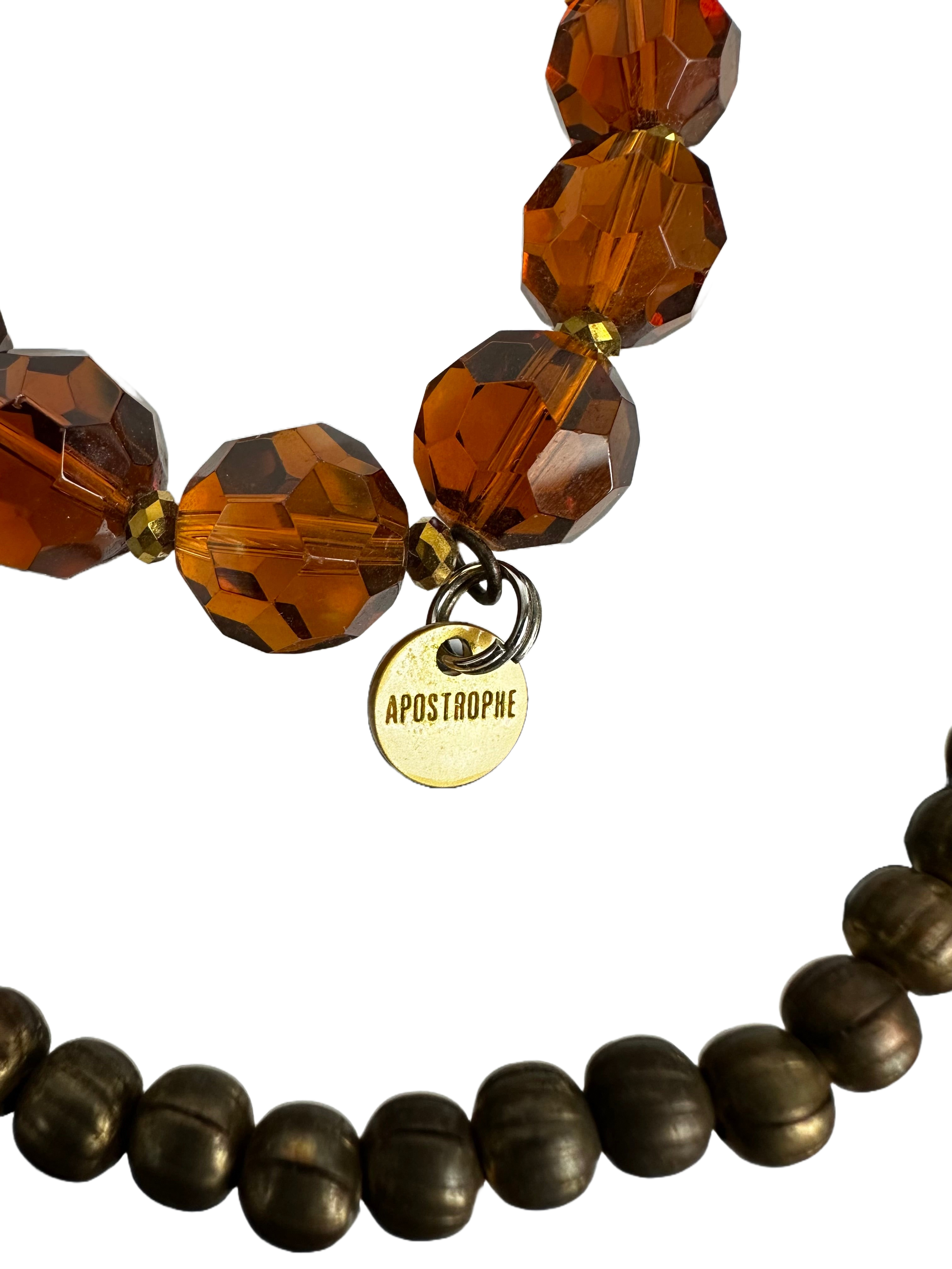Apostrophe vintage necklace