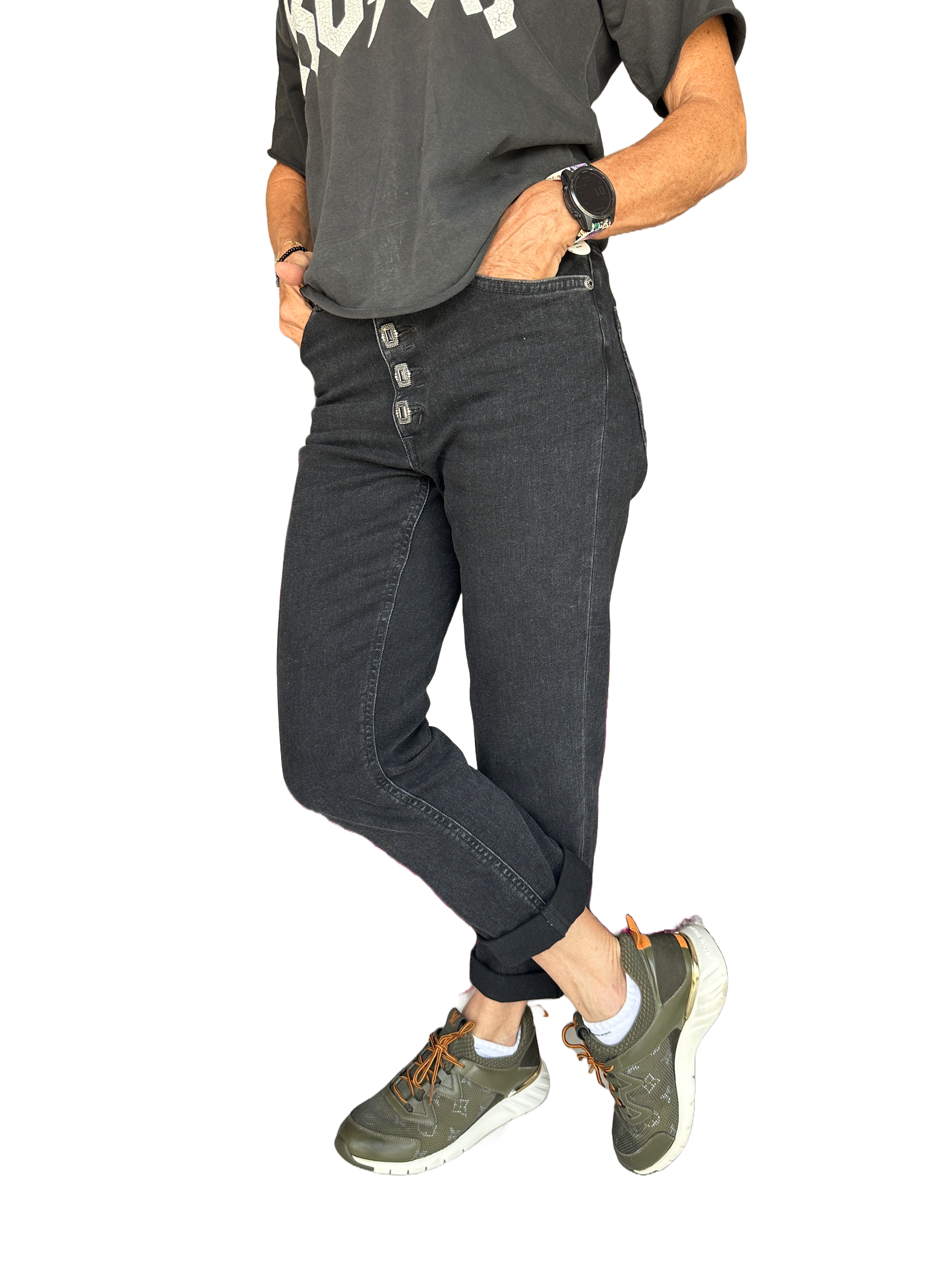 Louis Vuitton Aftergame khaki sneakers - size 38