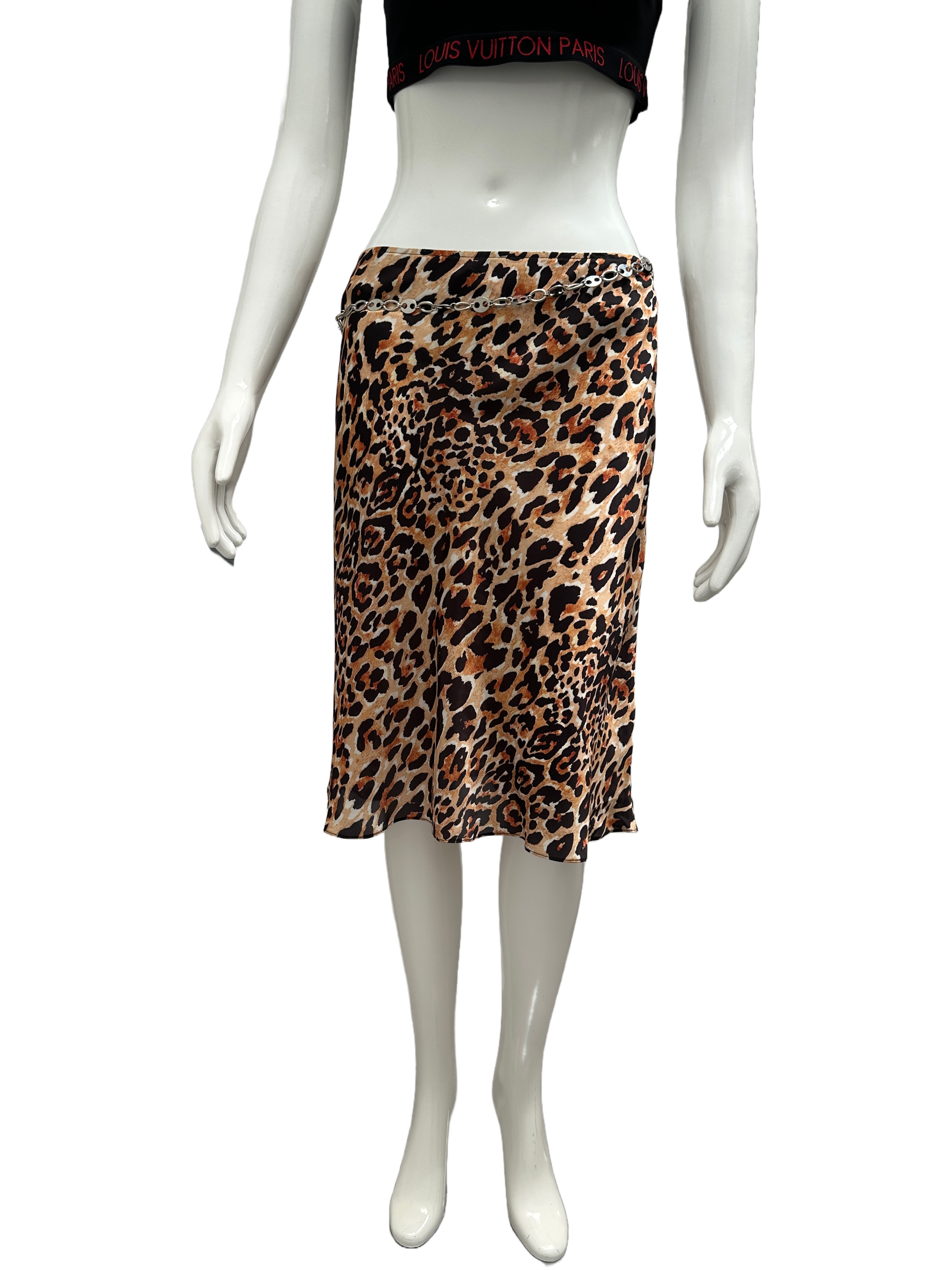Paco Rabanne leopard skirt - size 38