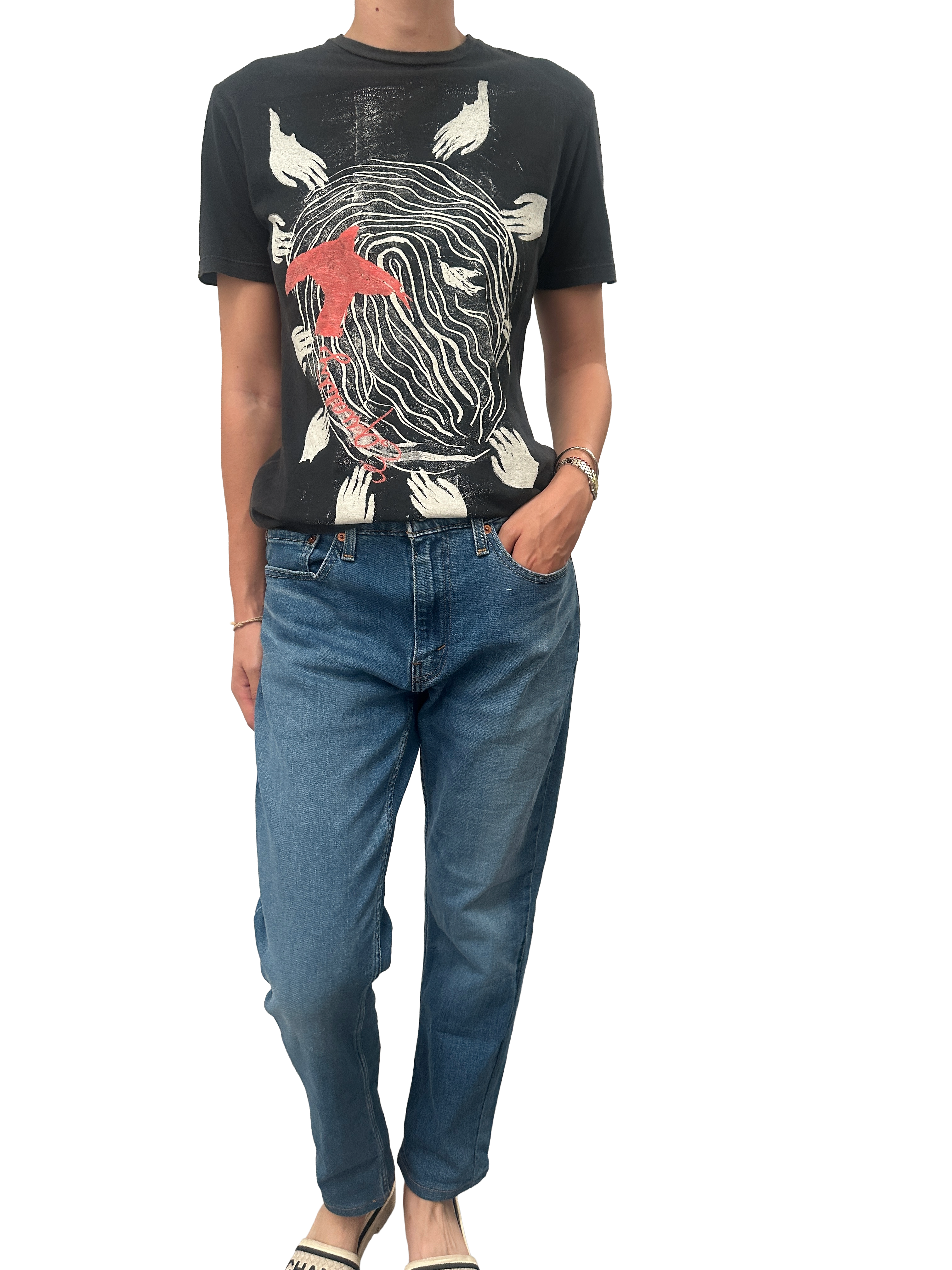 Levi's 511 blue slim jeans - size W34 L32