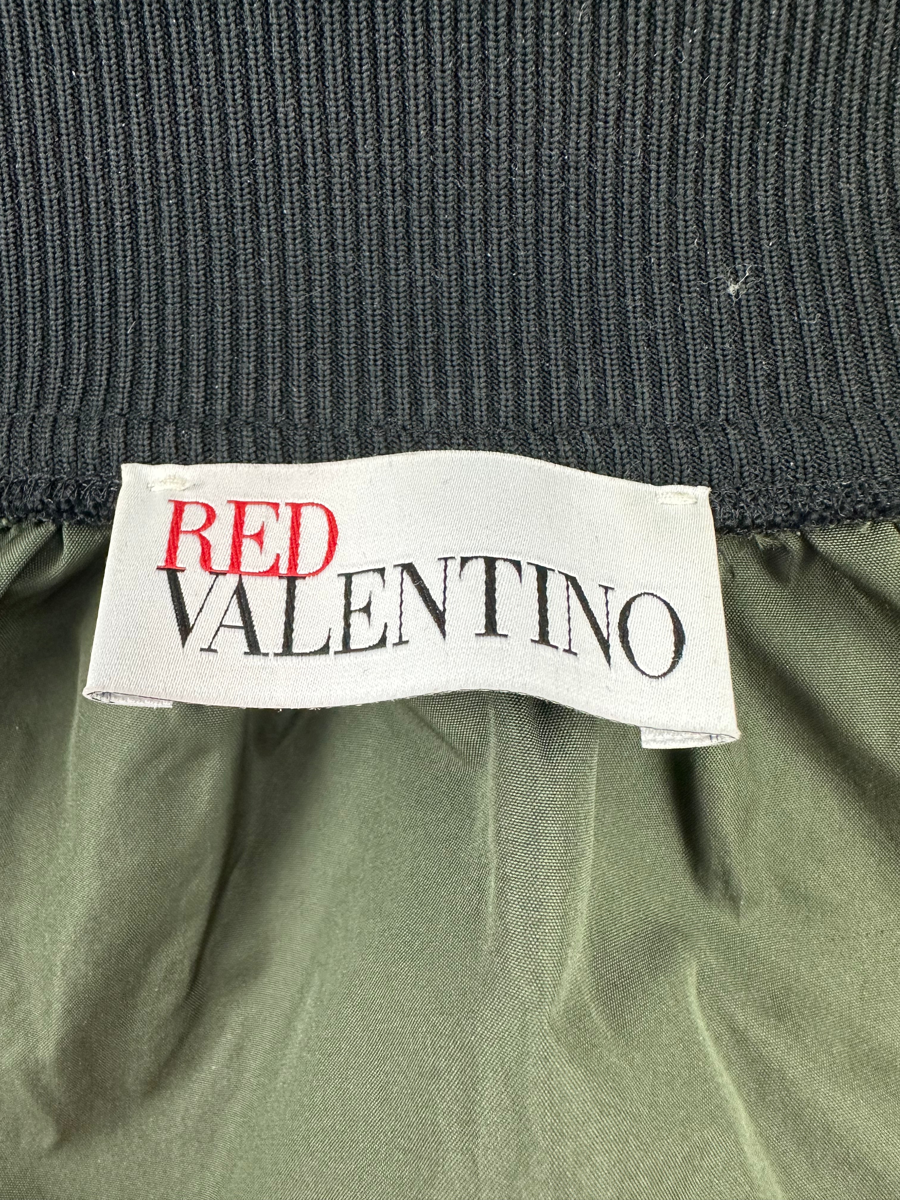 Red Valentino kaki bomber - size 40 IT