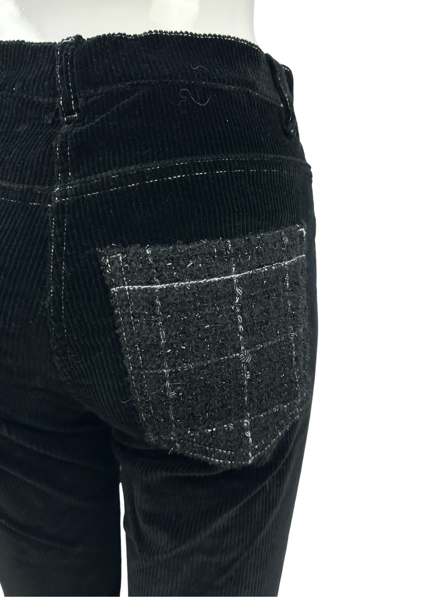 Chanel tweed Corduroy pants - size 34