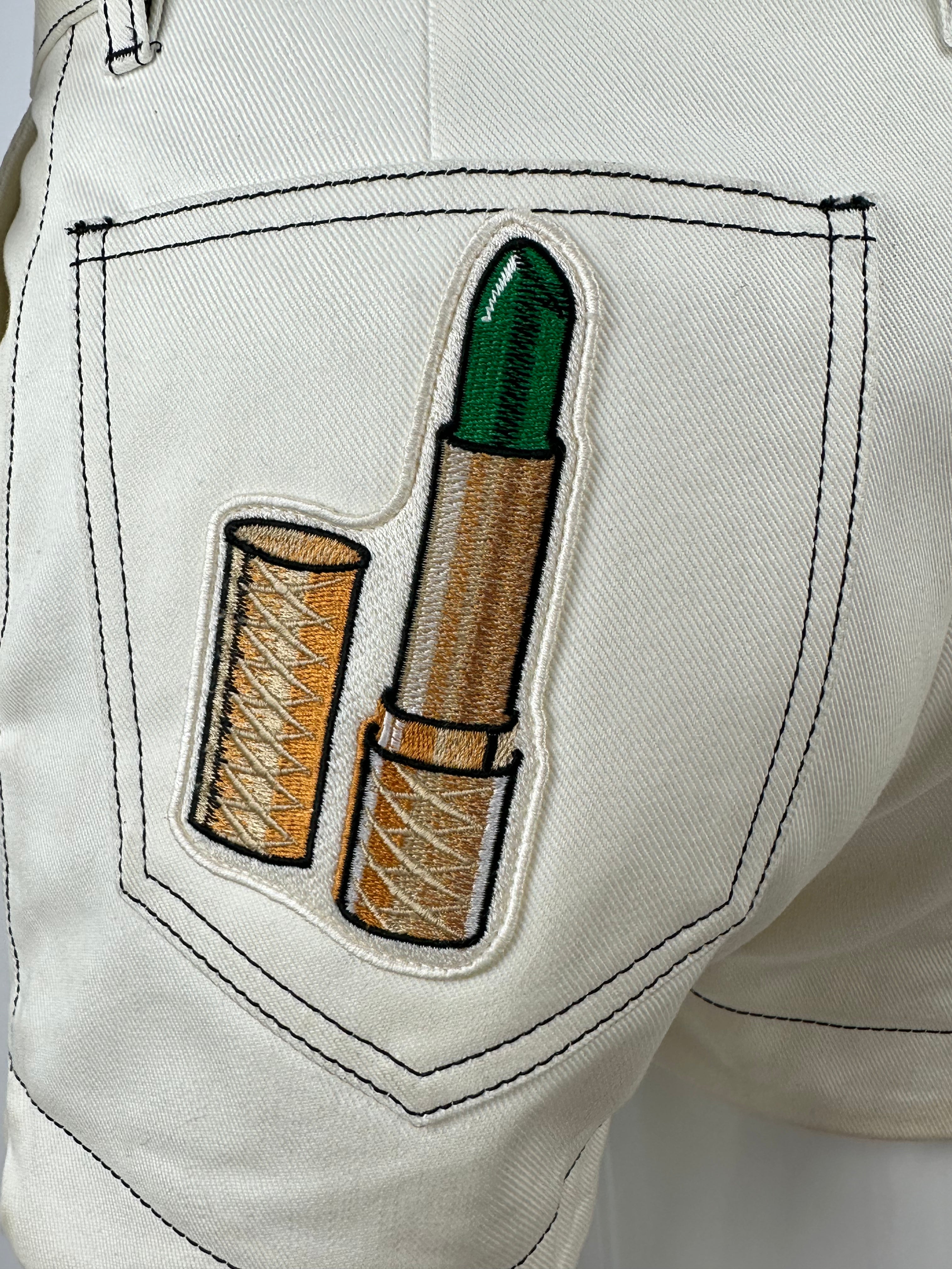 Louis Vuitton white shorts - size 34