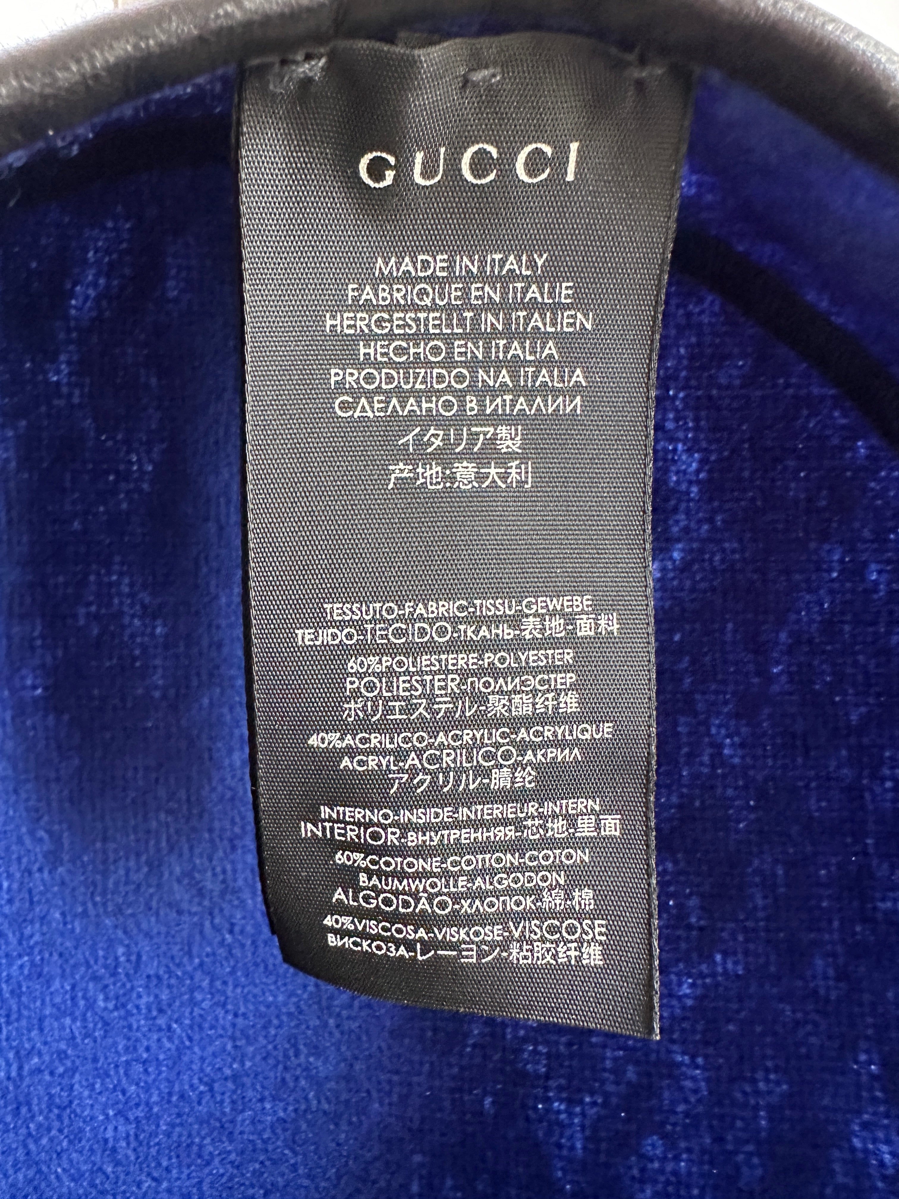 Gucci blue beret - size 57