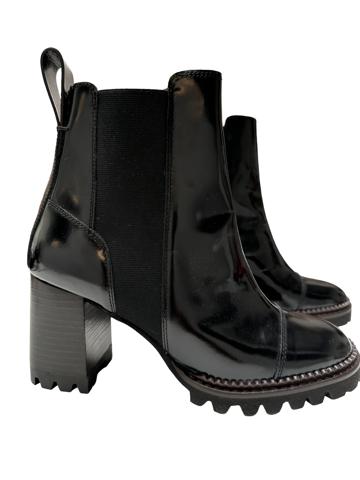 See by Chloe Chelsea black boots - size 39