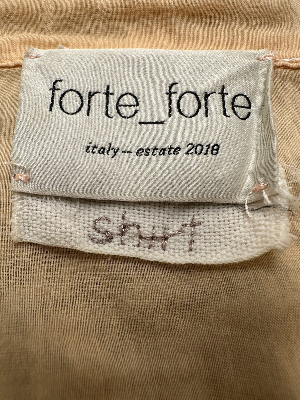 Forte_forte yellow blouse - size 38