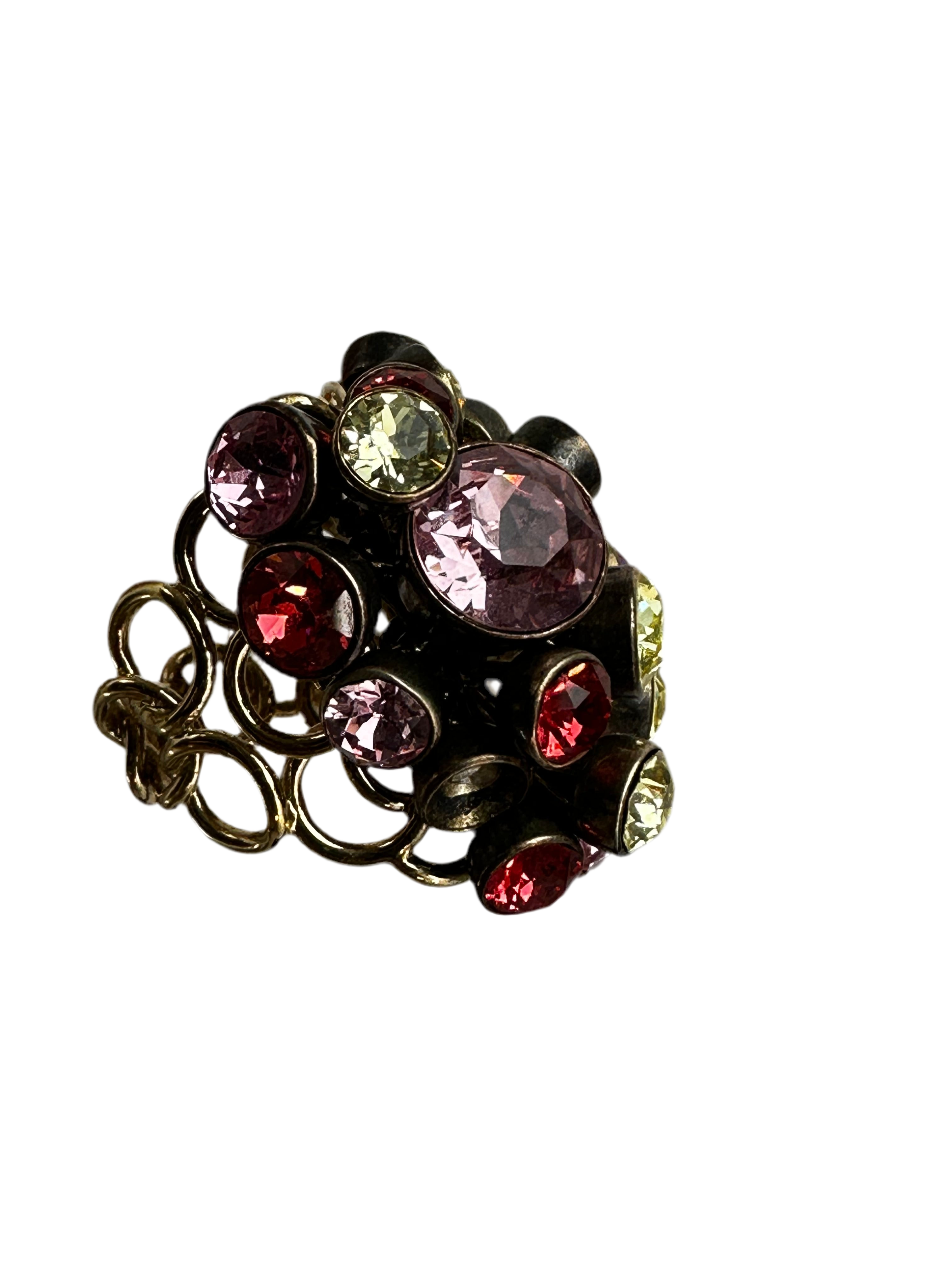 Dior crystal ring - size 49