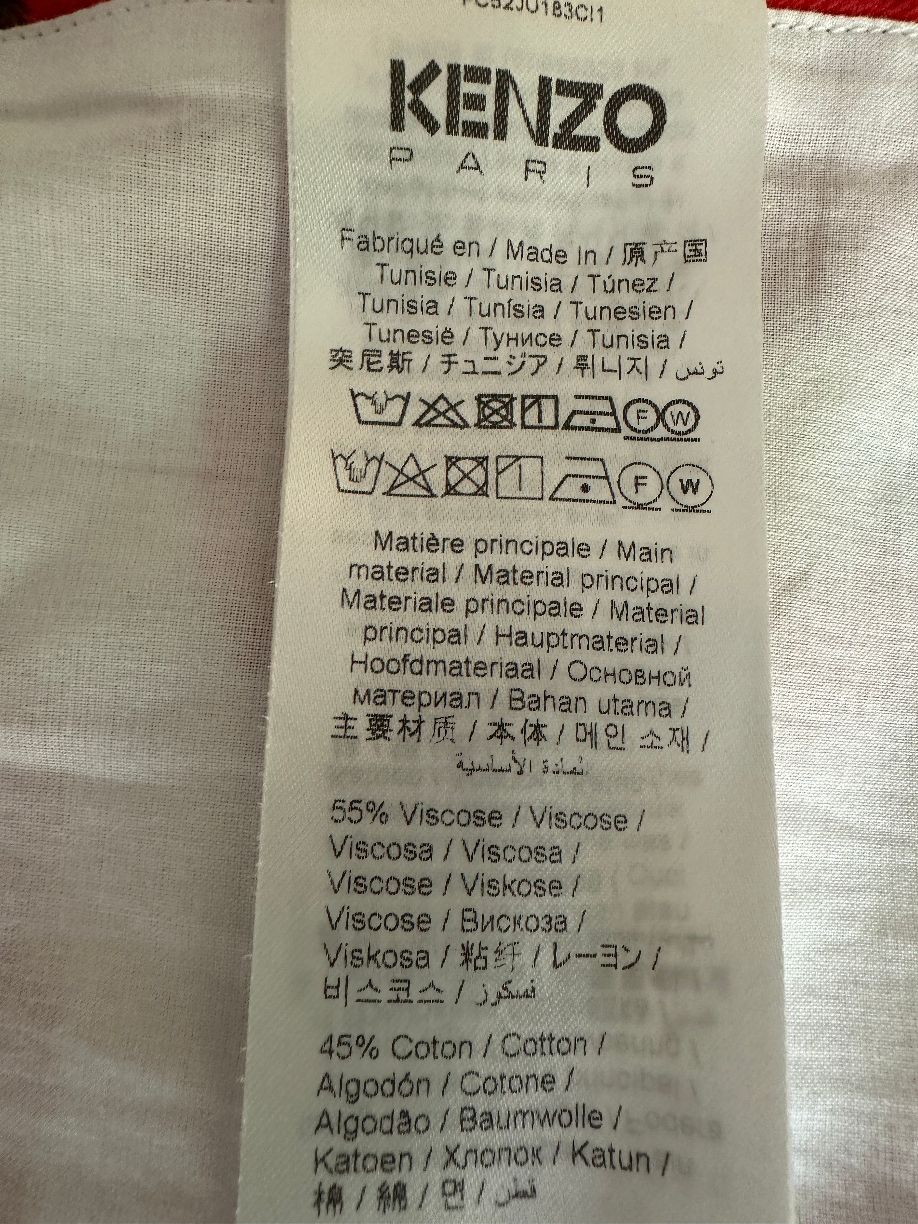 Kenzo poppy skirt - size 40