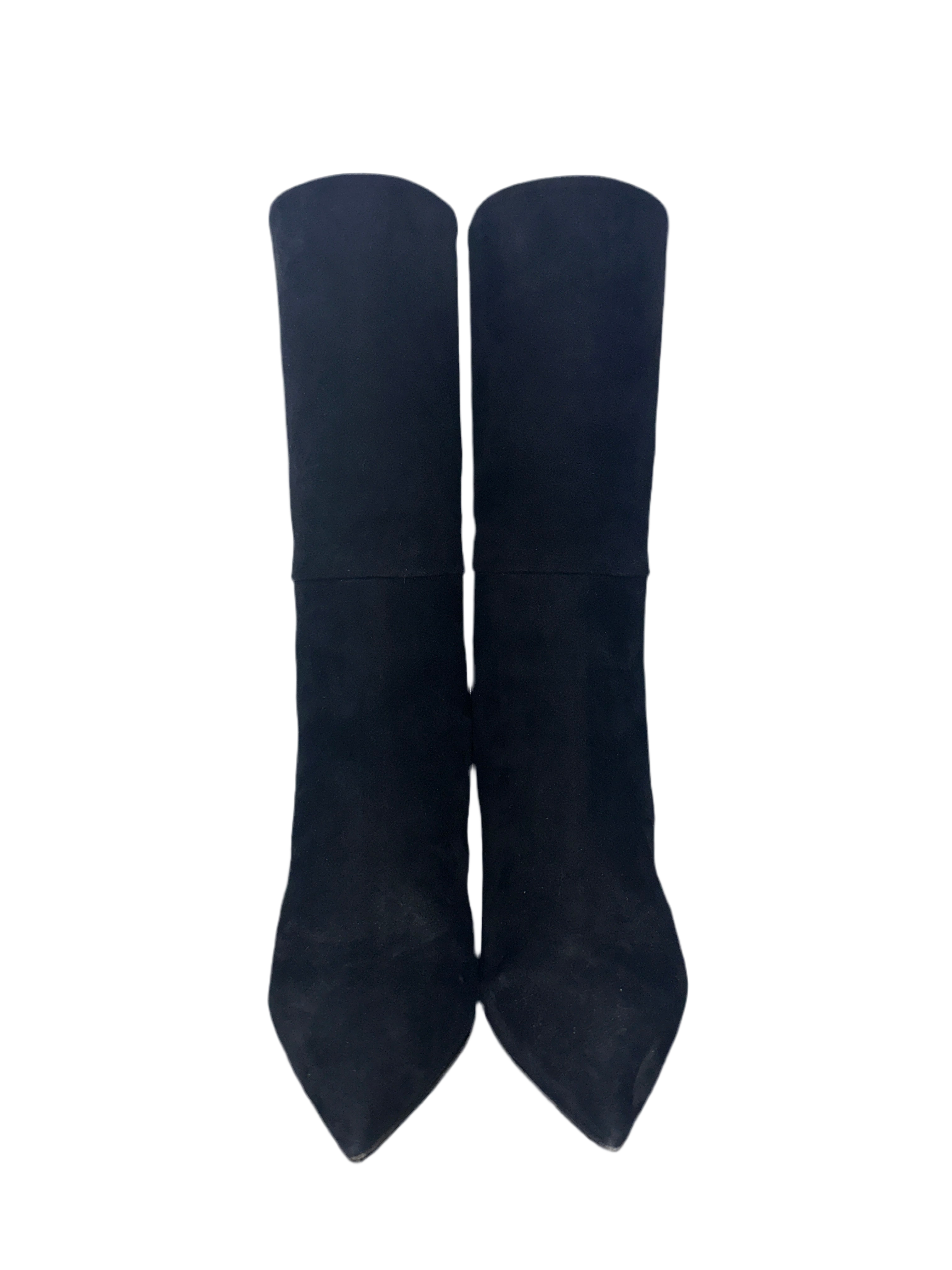 Dior suede midcalf heel boots - size 36.5