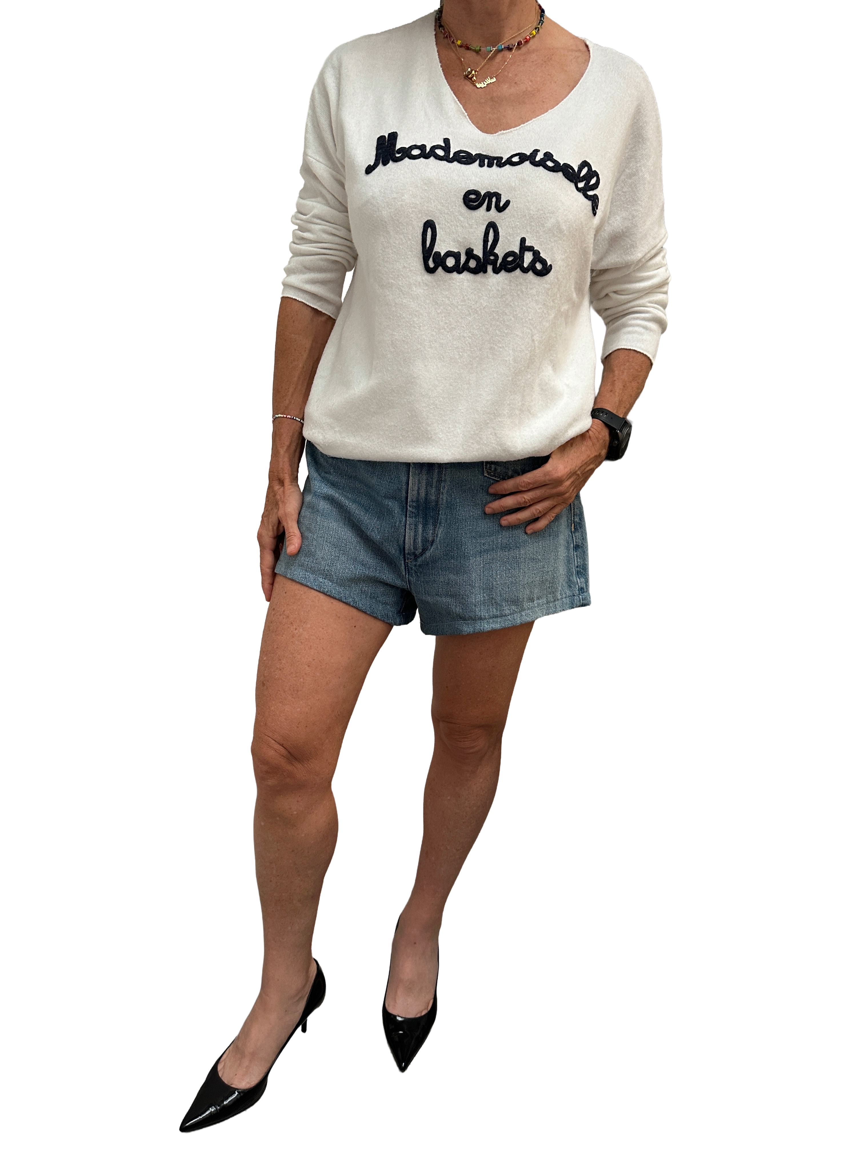 Ineo white sweater - size 36