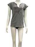 Zadig & Voltaire grey eagle t-shirt - size 38