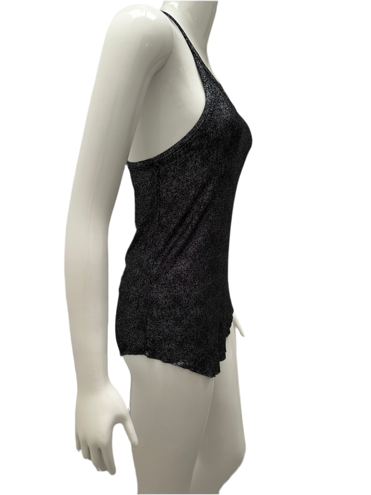 Zadig & Voltaire black shinny tank top - size 38
