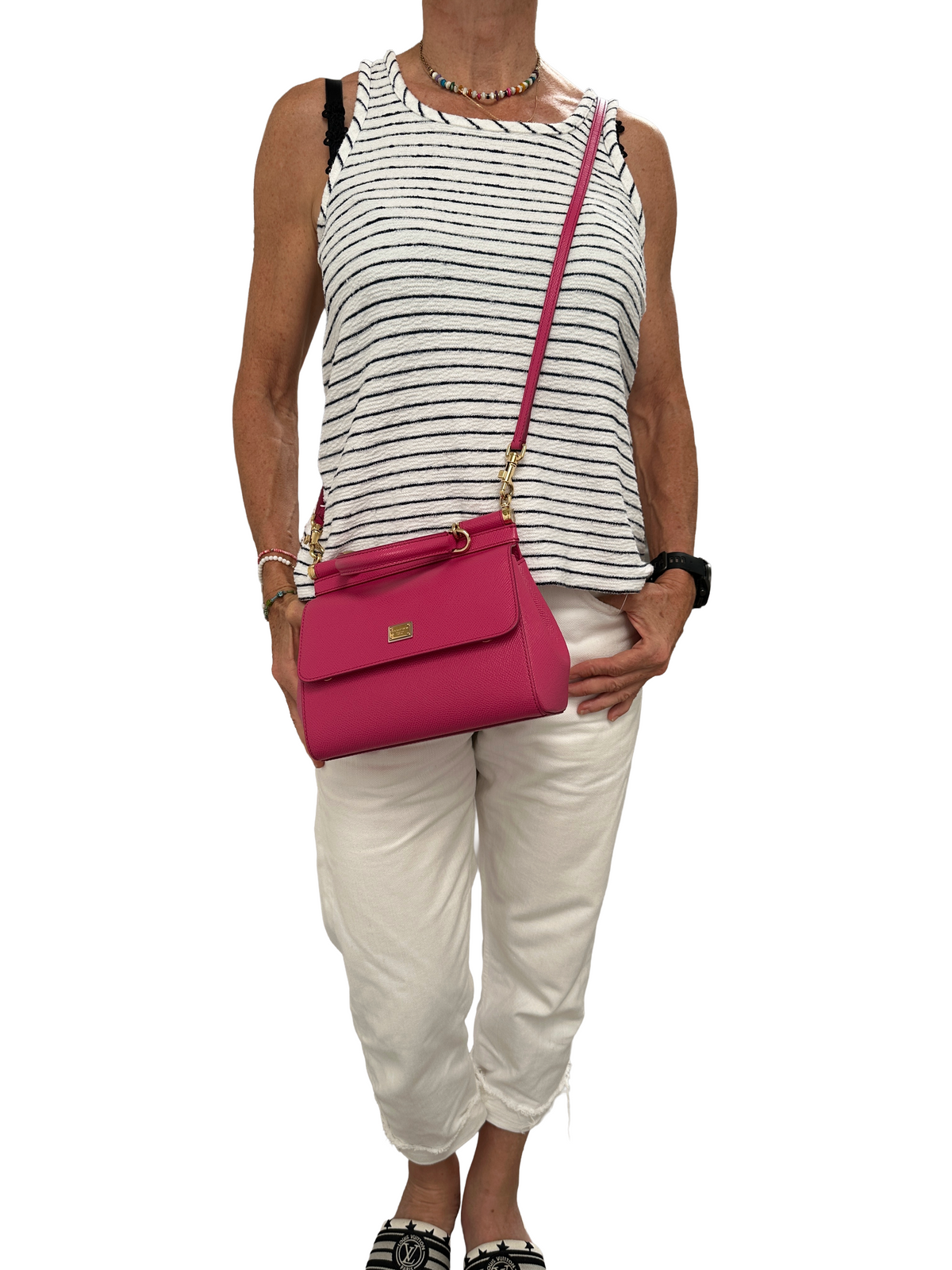 Dolce & Gabbana medium pink Sicily