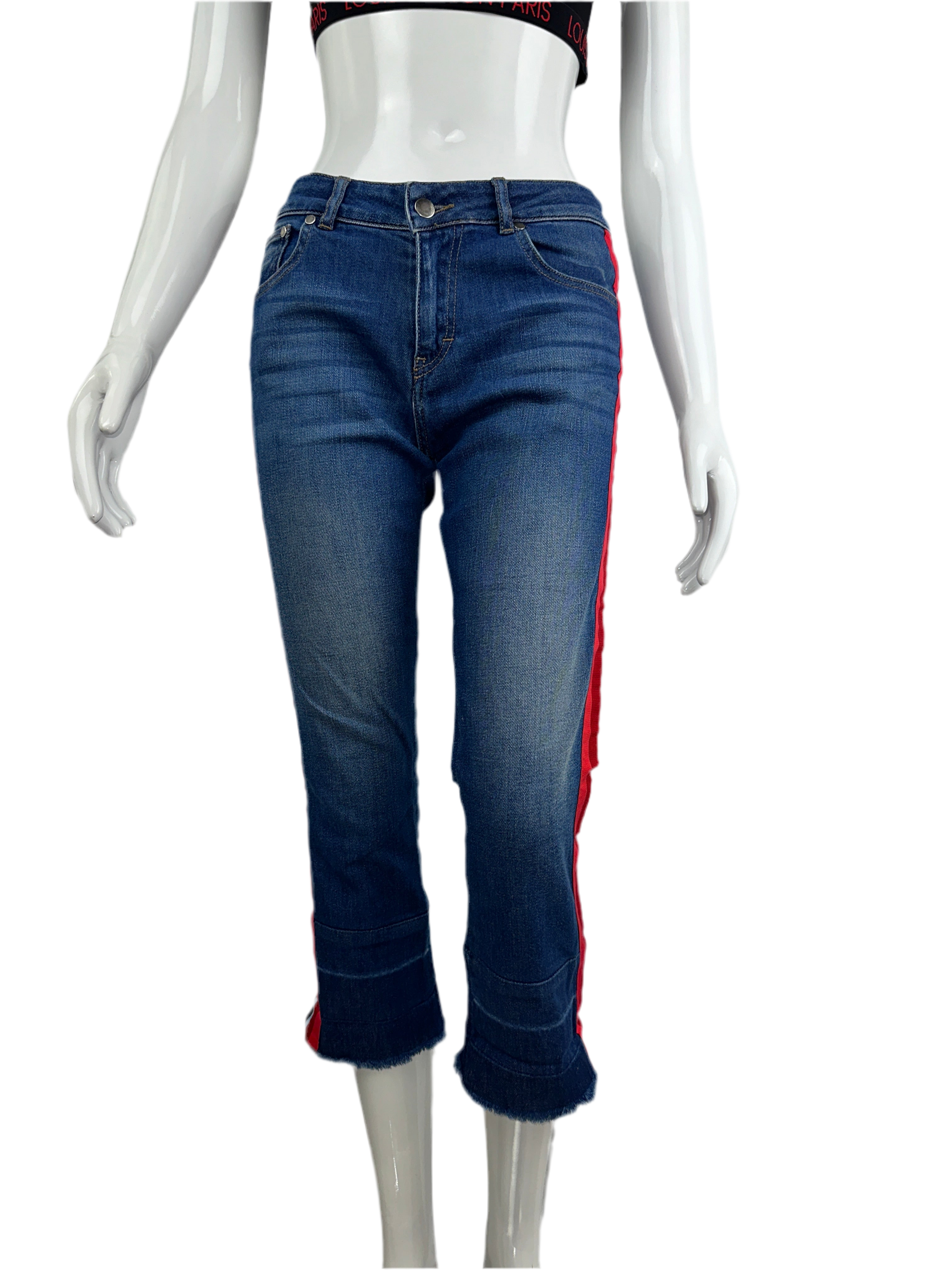 Essentiel Antwerp jeans with side stripes - size W27 / L32