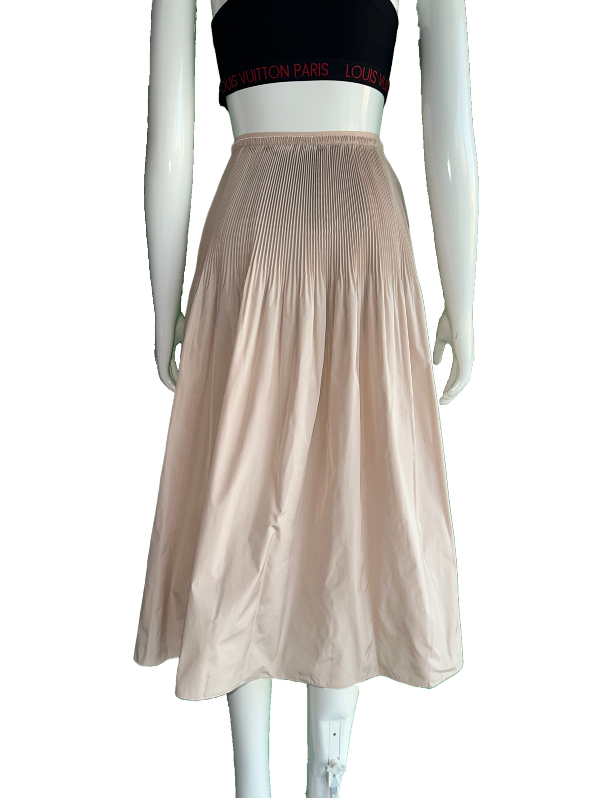 Red Valentino pale pink long skirt - size 36