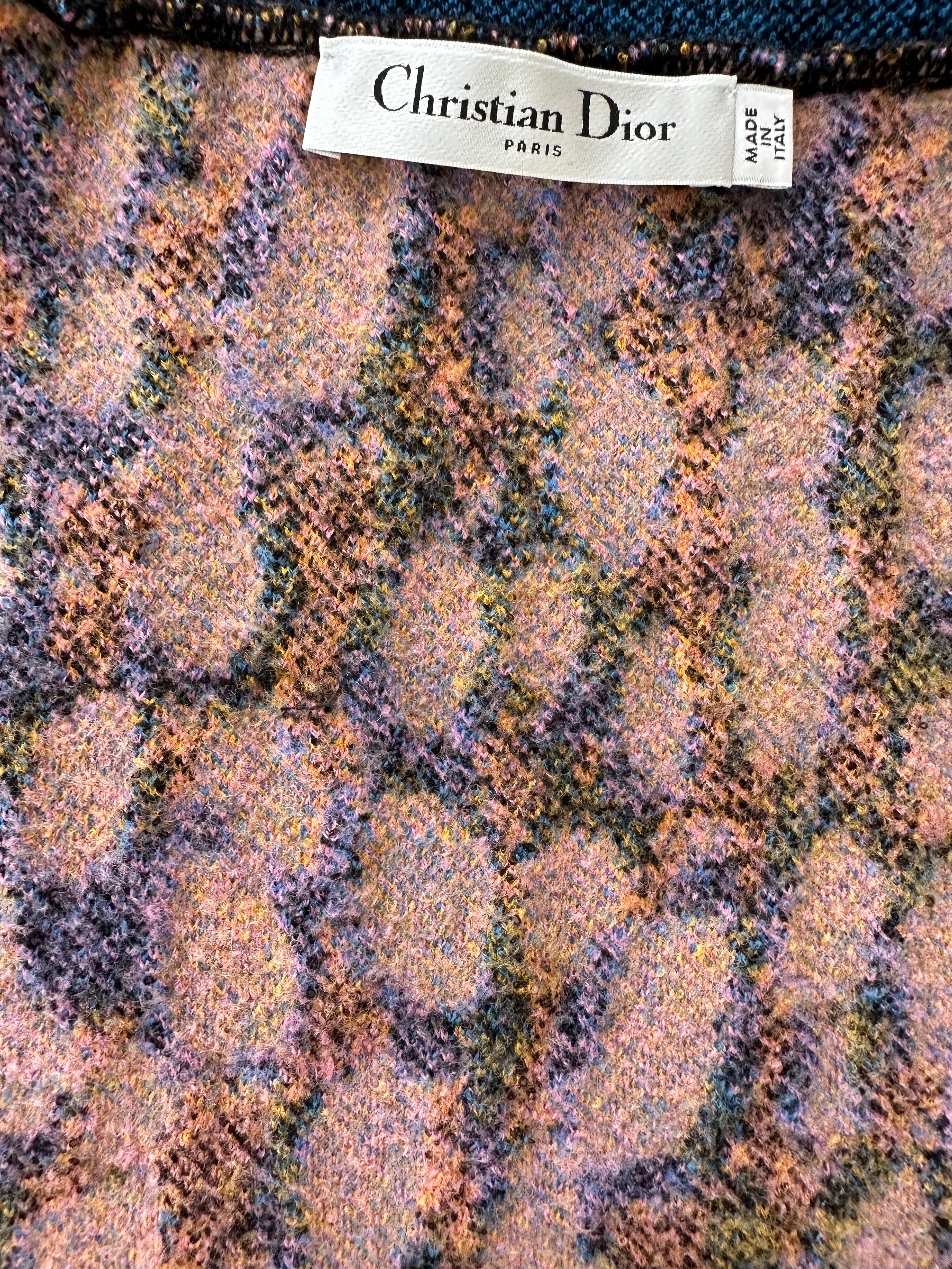 Dior leopard neon skirt multiple colors - size 36