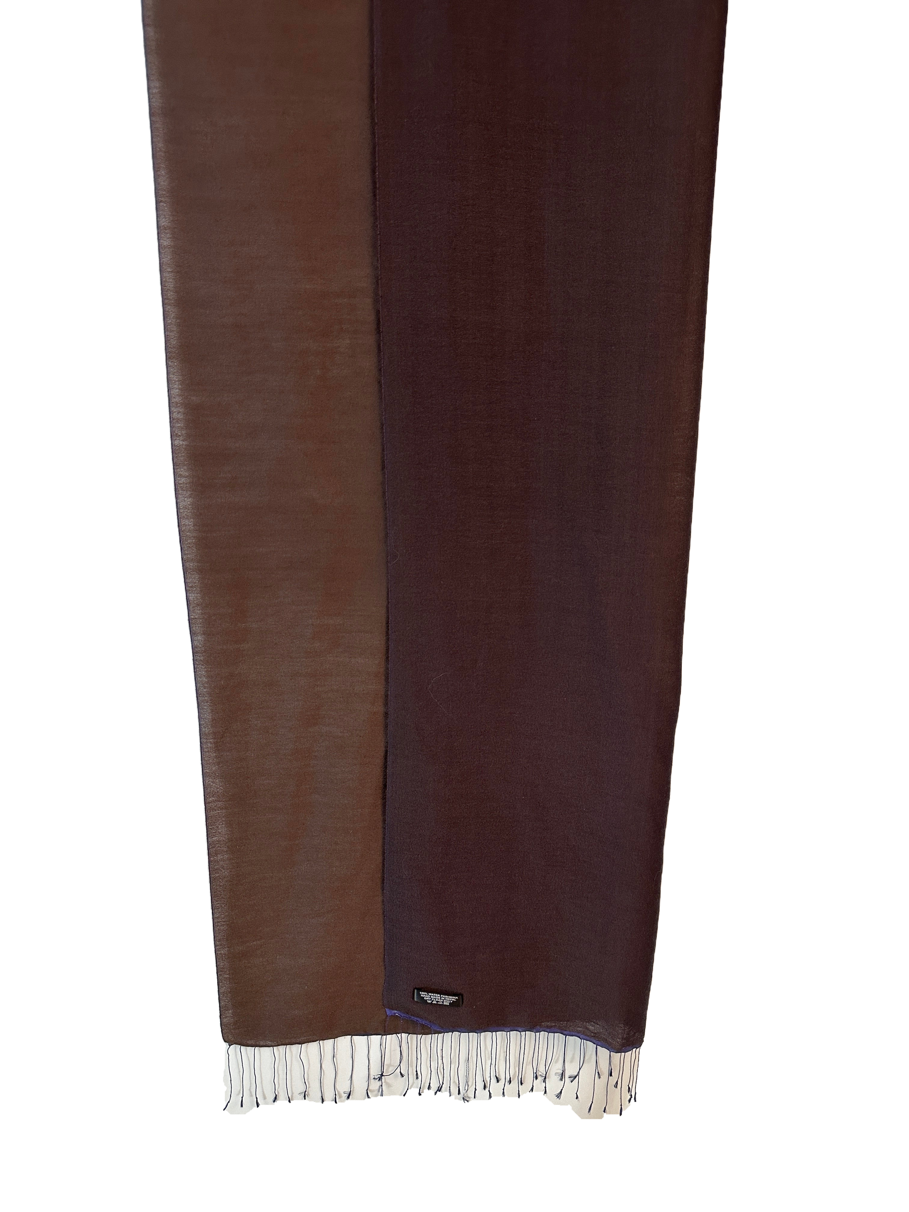 Brown pashmina stole