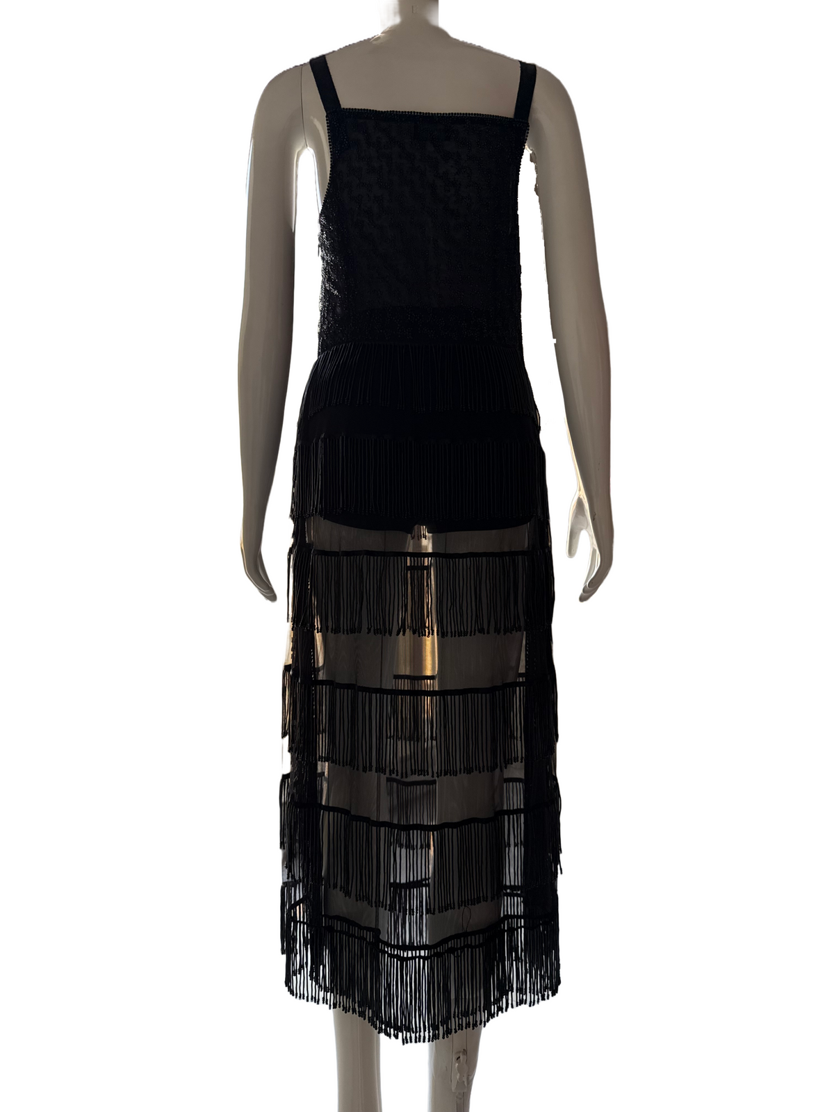 Giorgio Armani crystal embroidered dress - size 40