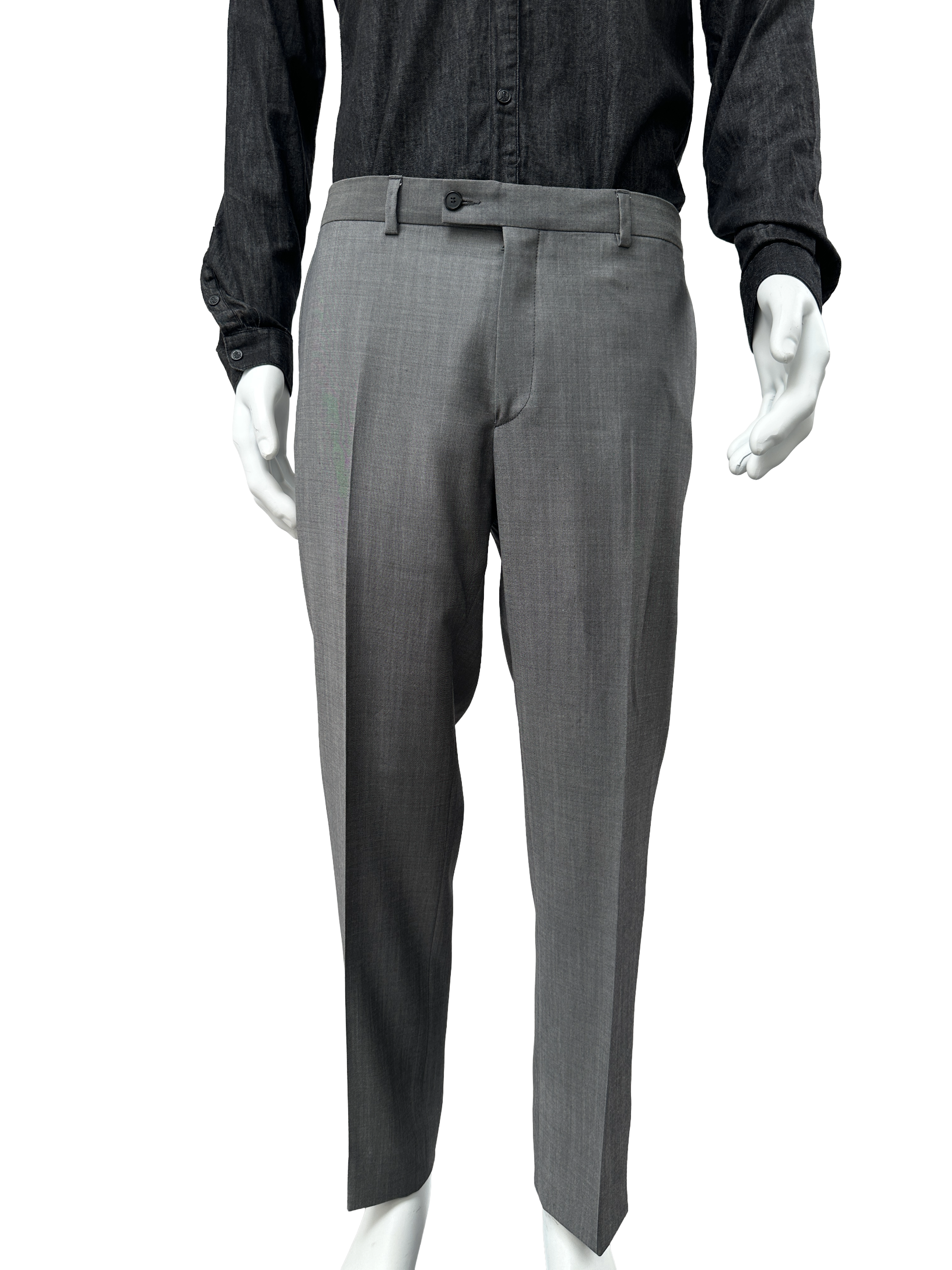 Givenchy grey wool tailored trousers - size 43