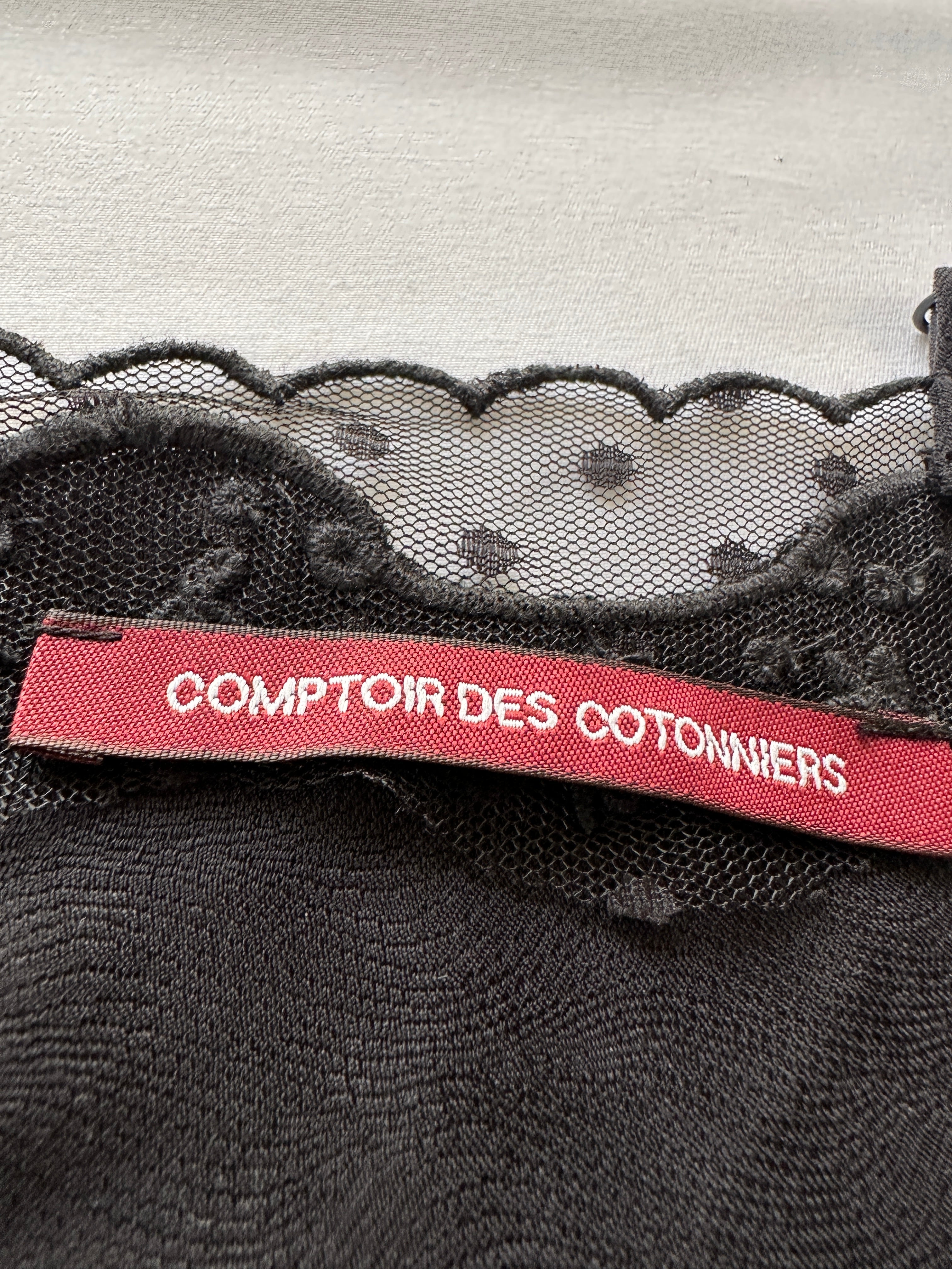 Comptoir des cotonniers black caraco - size 36