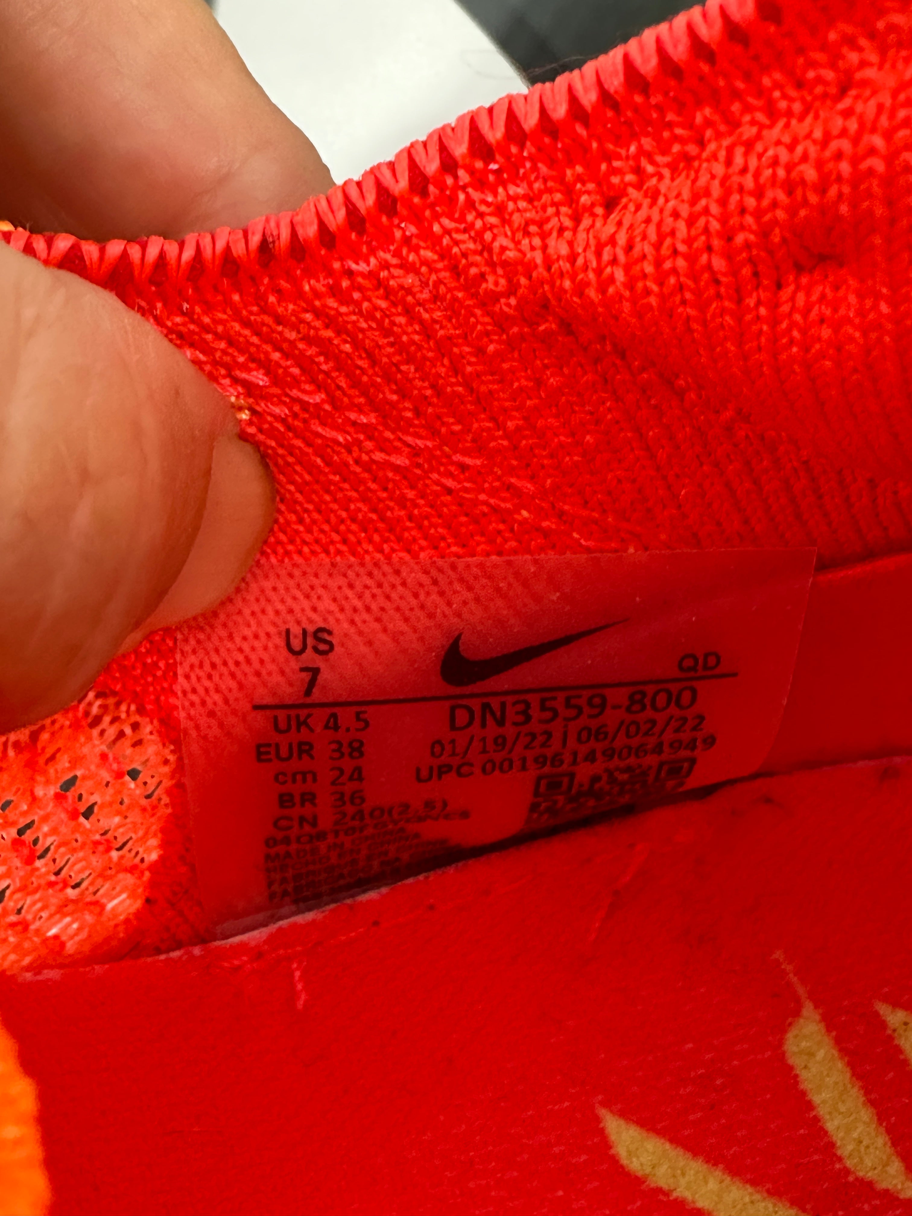 Nike Women's Air Zoom Alphafly NEXT% 2 - size 38