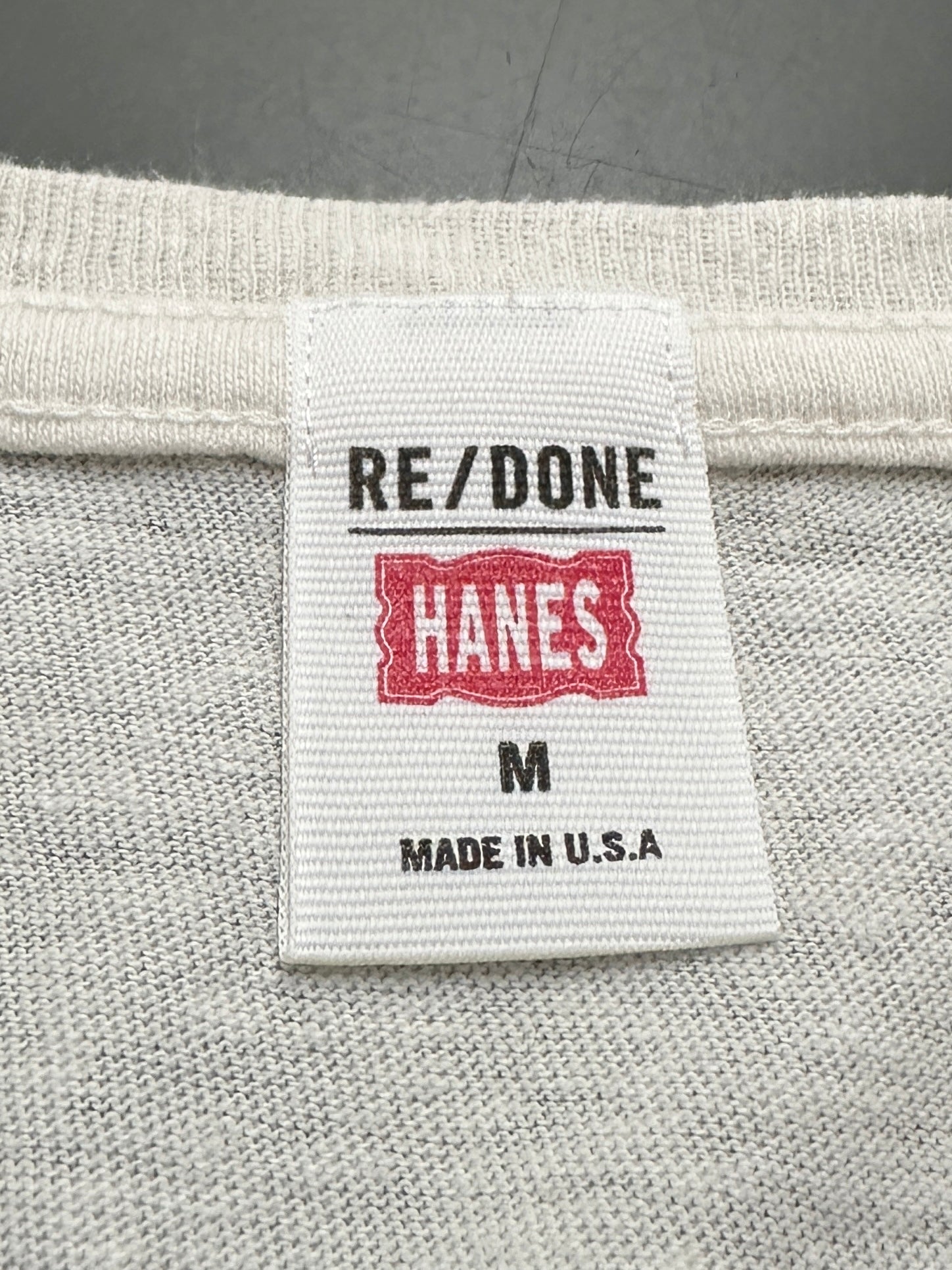 Re/Done white " The mystic elephant" - size 38