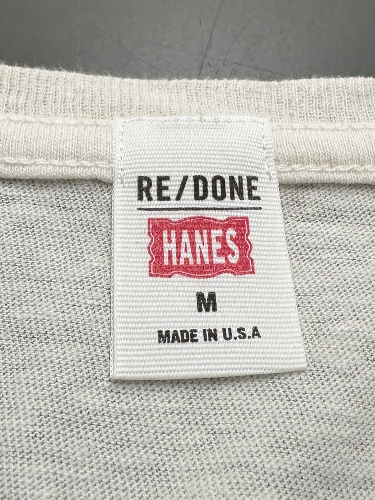 Re/Done white " The mystic elephant" - size 38