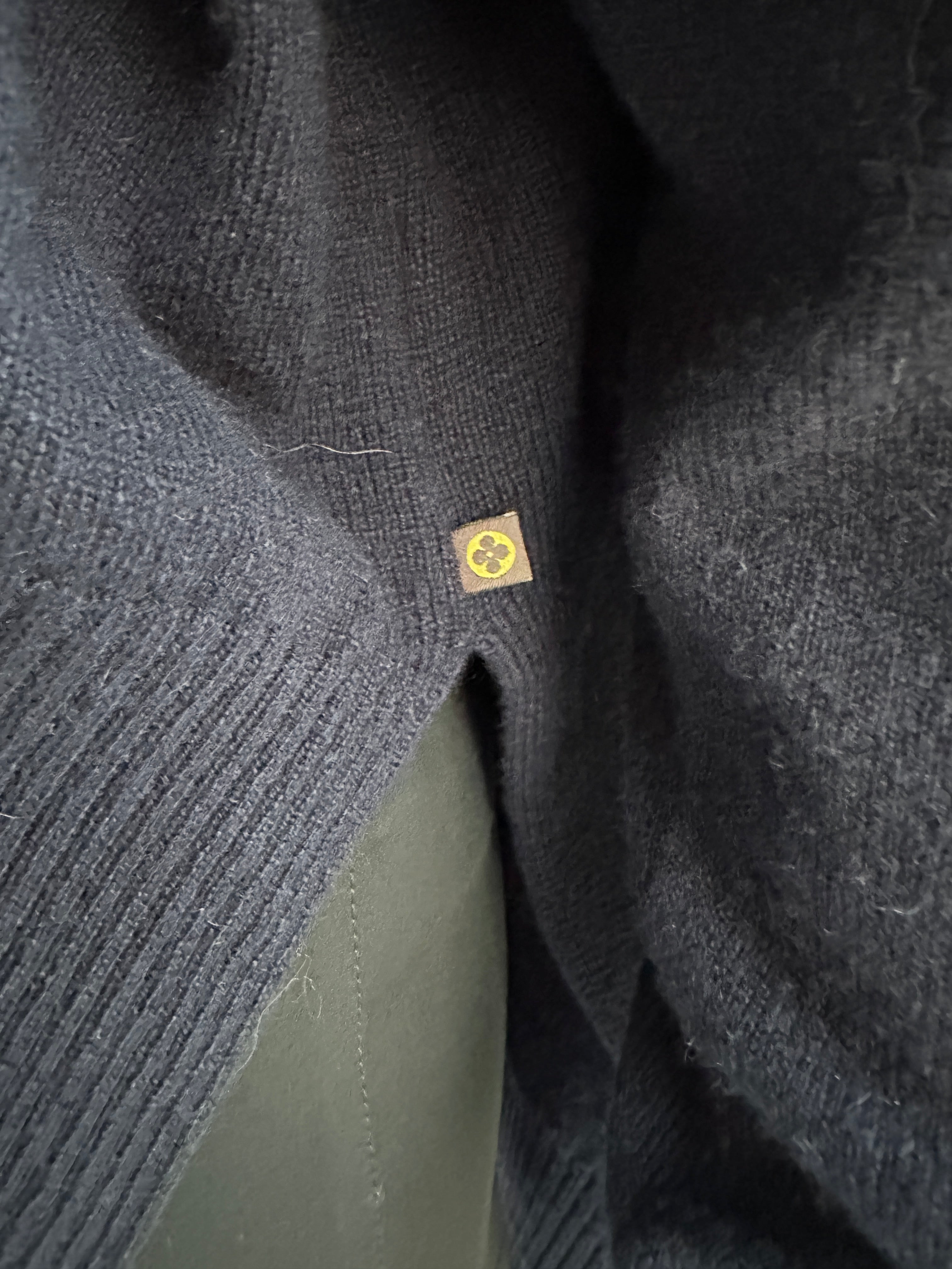 Louis Vuitton asymmetric cardigan - size 34
