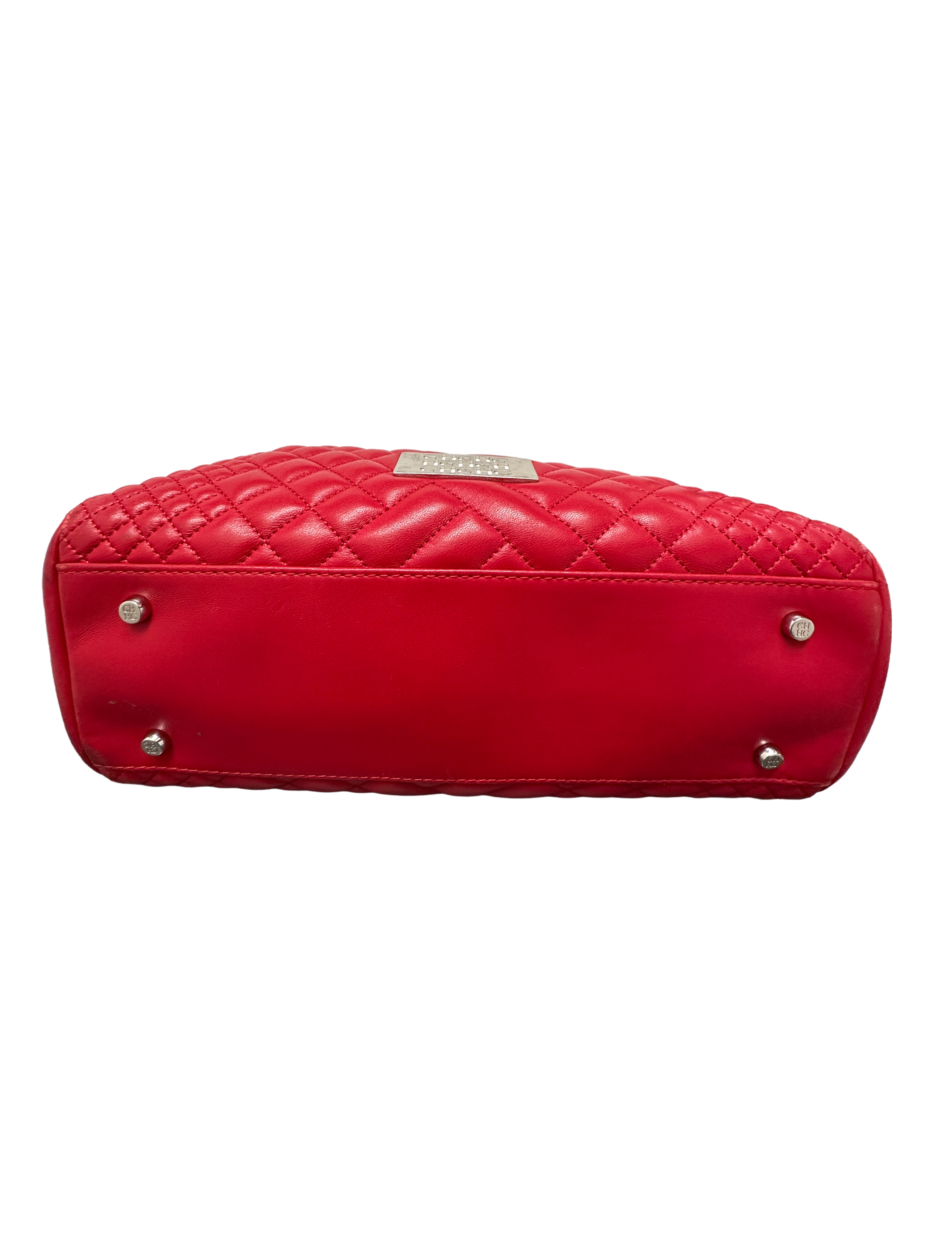 Carolina Herrera red shoulder bag