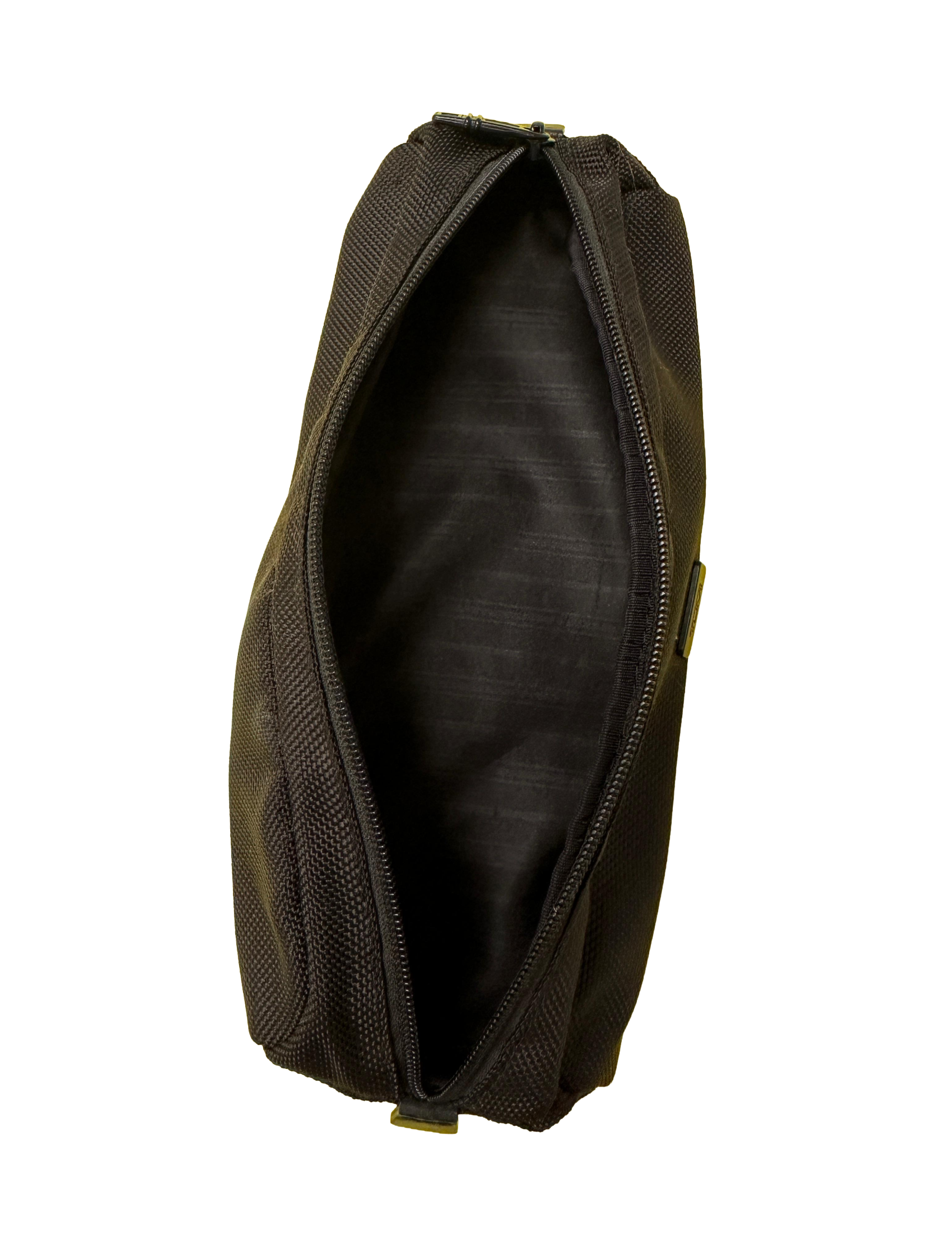Tumi black pouch