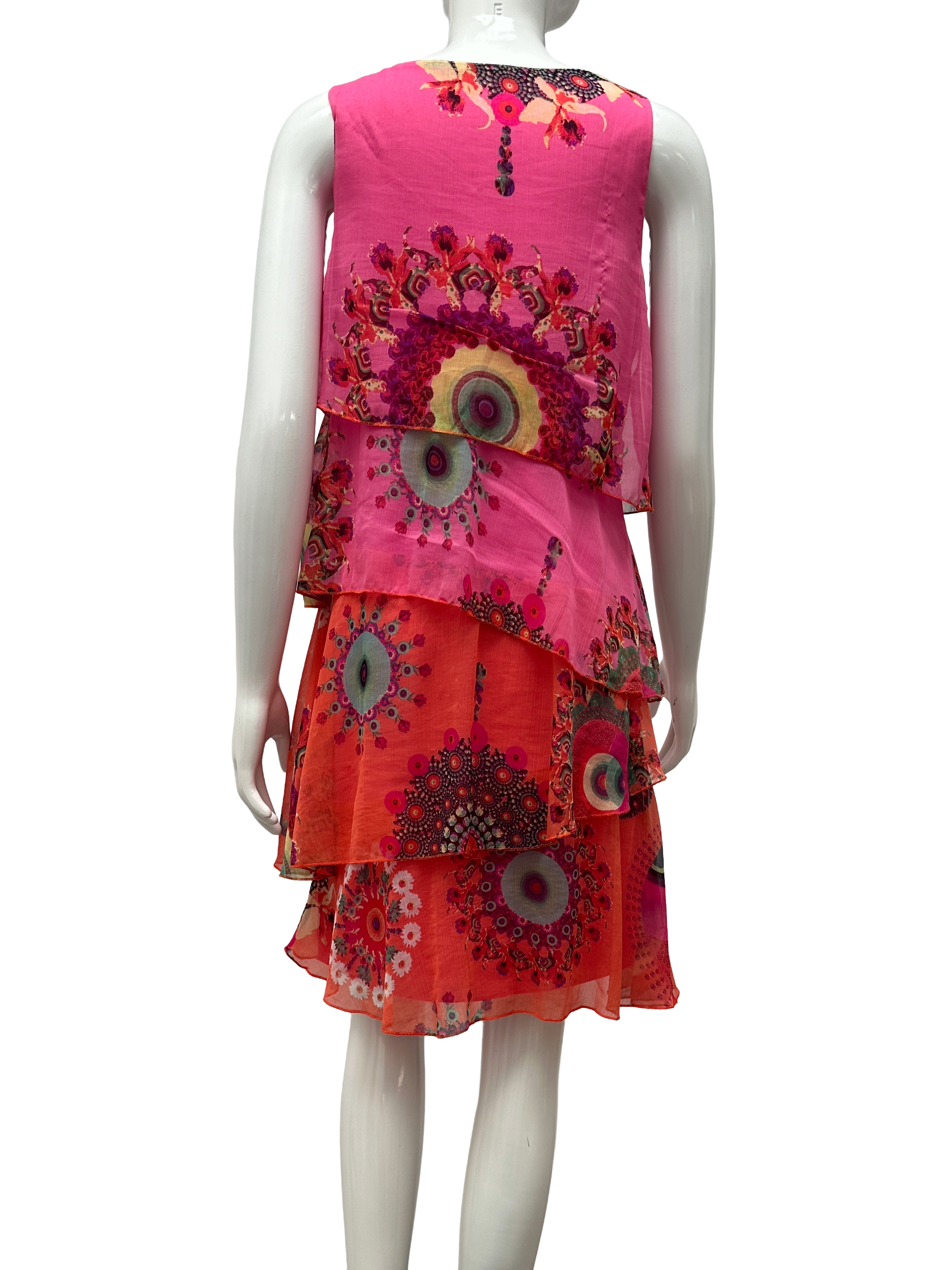Desigual colorful dress bobo chic - size 38