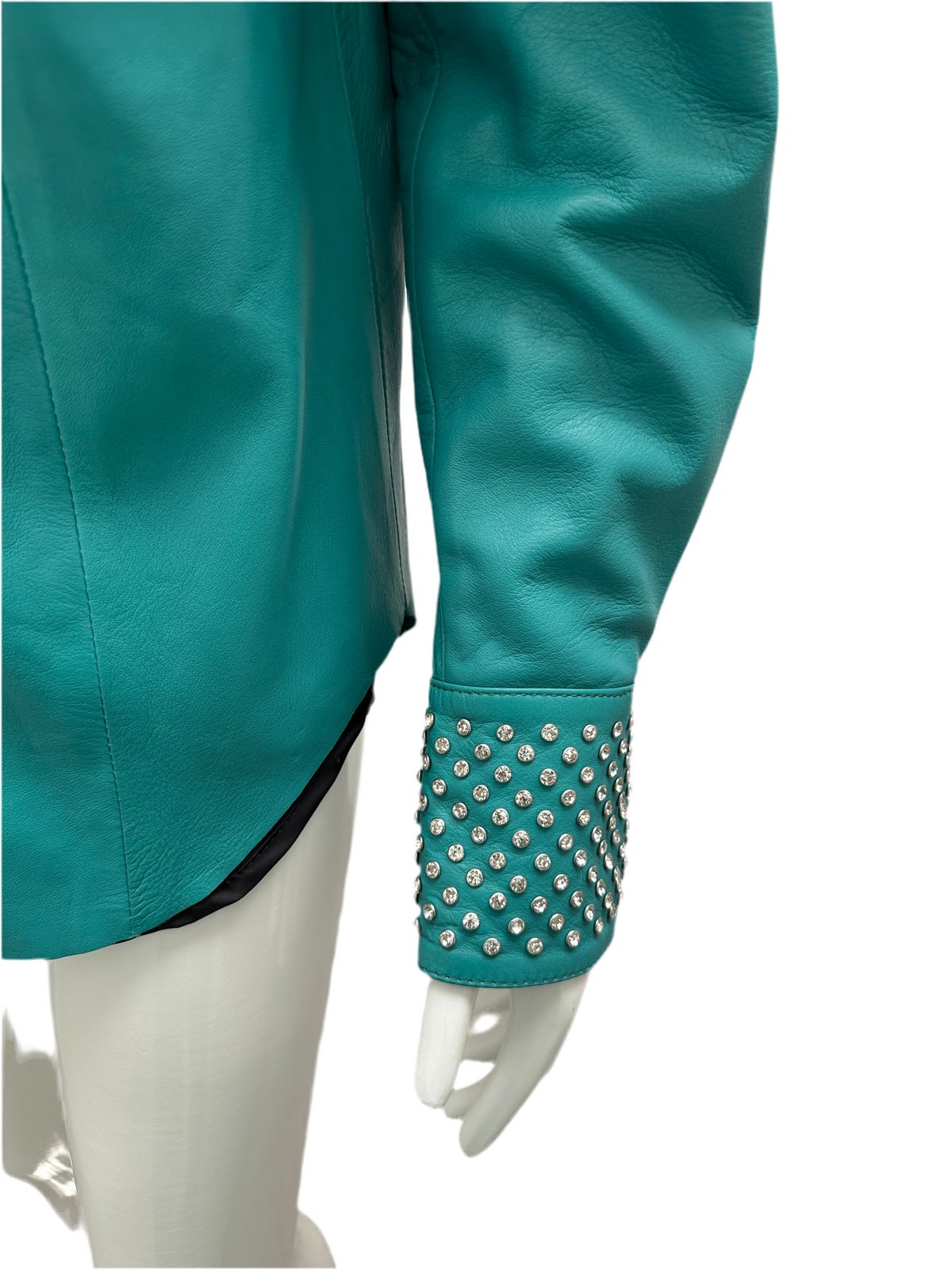 Dancassab leather shirt - size 38