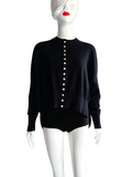 Louis Vuitton asymmetric cardigan - size 34