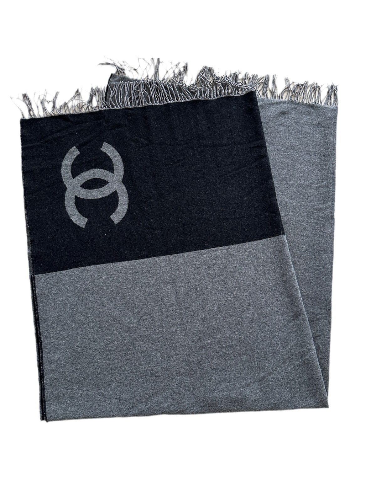 Chanel wool and cashmere blanket 200x150