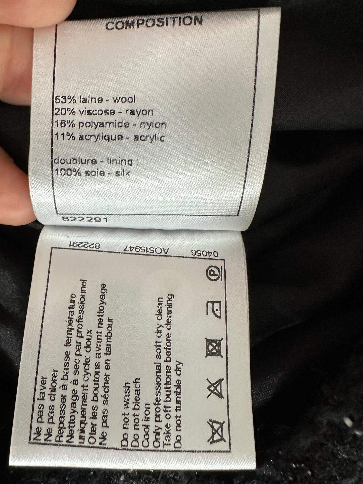 Chanel Cargo Trousers - size 36FR