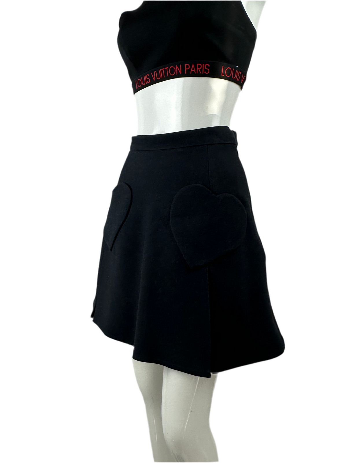 Christian DIOR Dioramour miniskirt with heart-shaped pockets - size 34