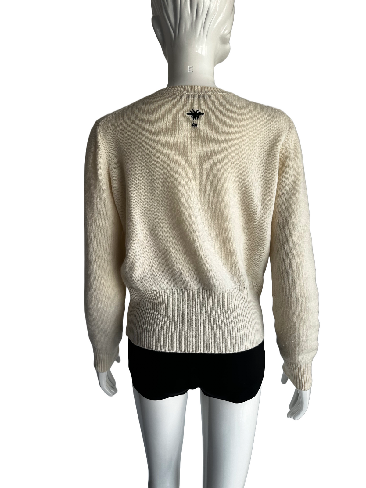 Dior “see you” cream sweater - size 40